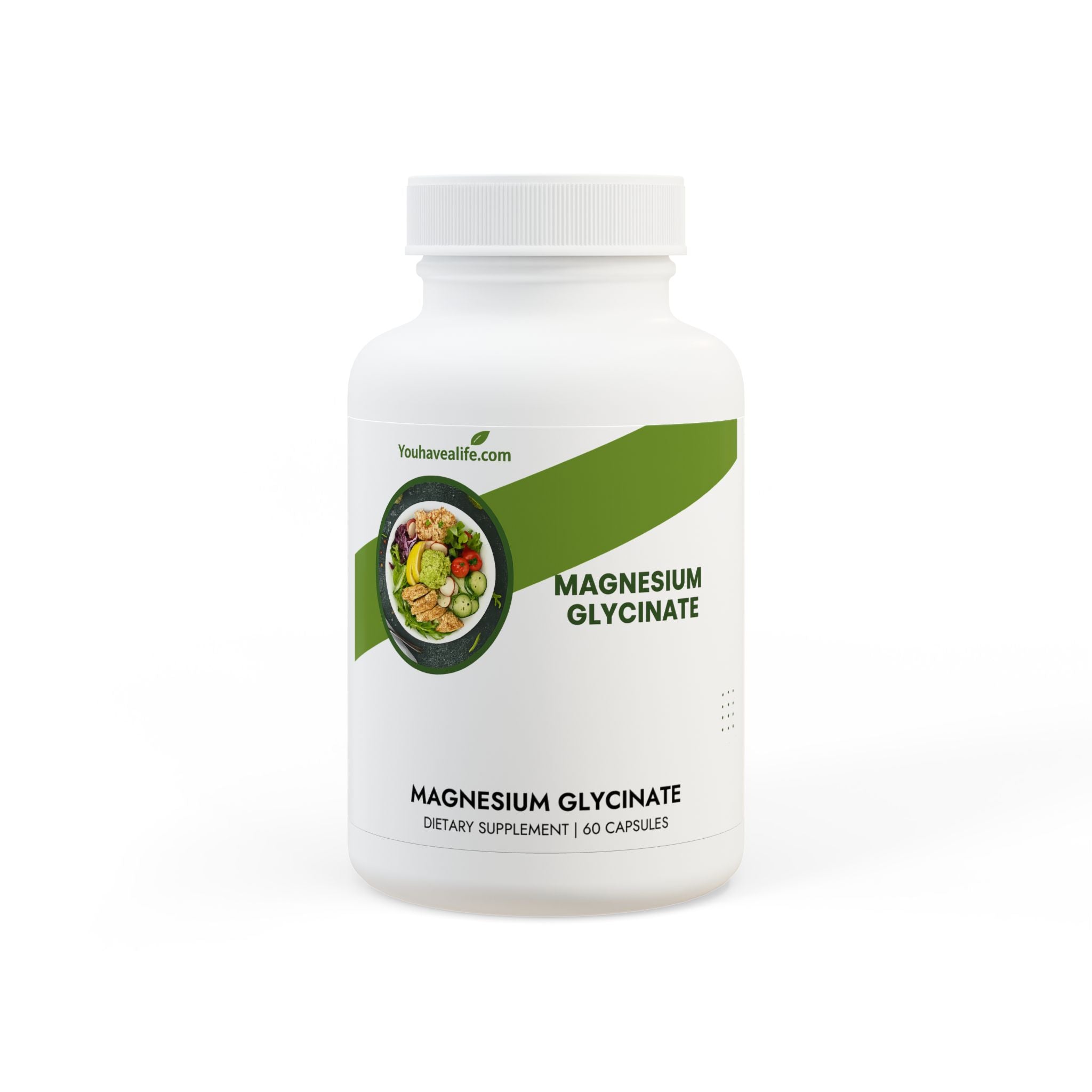 Magnesium Glycinate Supplement (60 Capsules)
