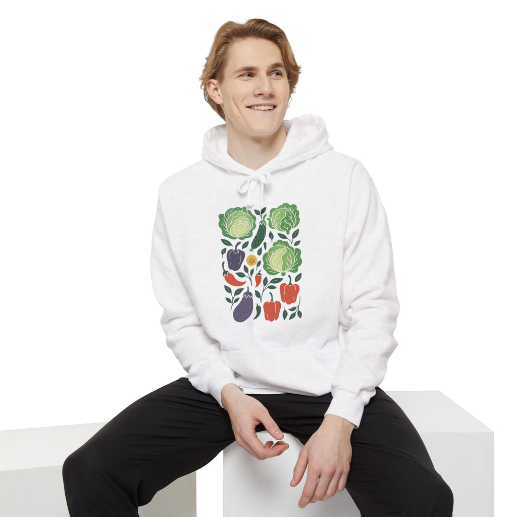 Vegetable Patch Hoodie — Organic Garden Produce Graphic Hoodie