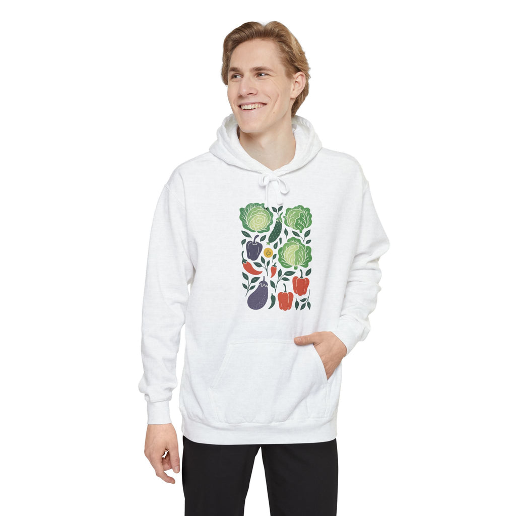 Vegetable Patch Hoodie — Organic Garden Produce Graphic Hoodie