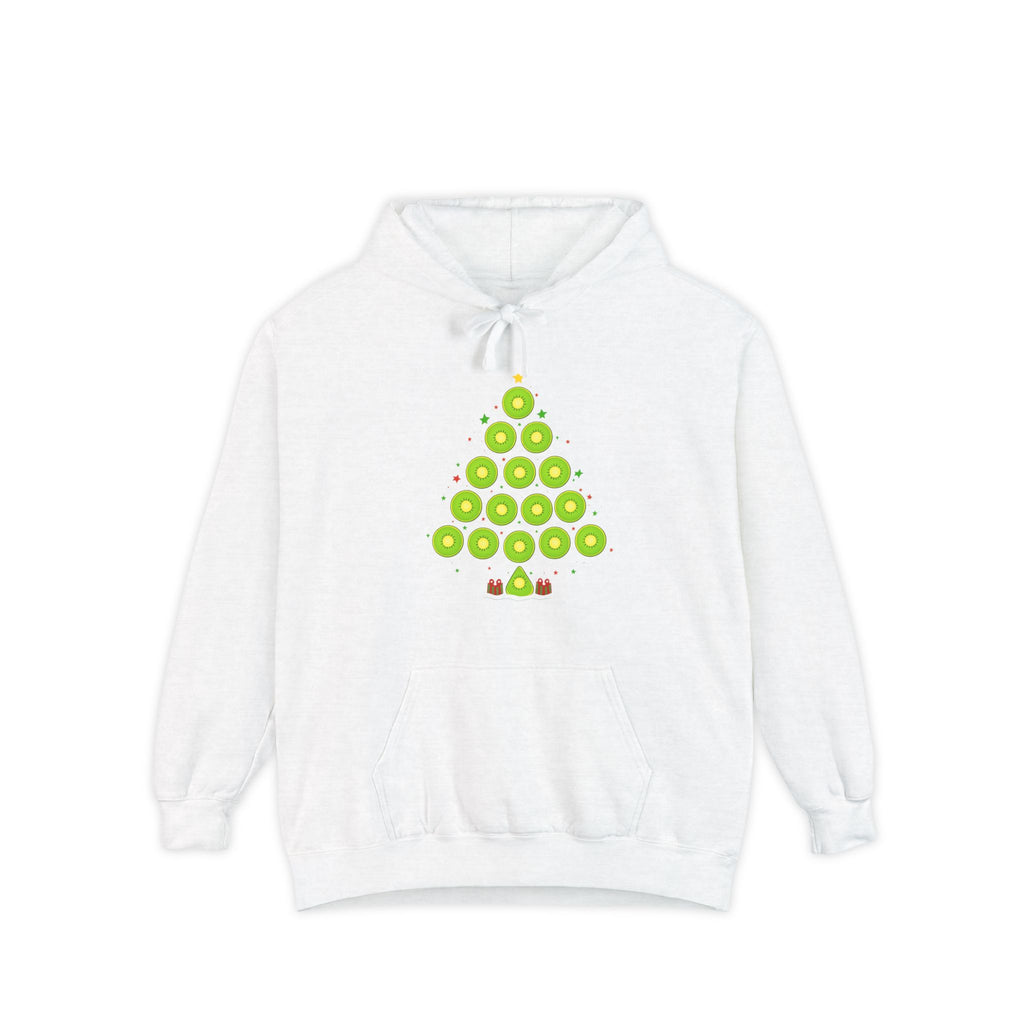 Christmas Ornament Tree Hoodie — Green Bauble Holiday Sweatshirt