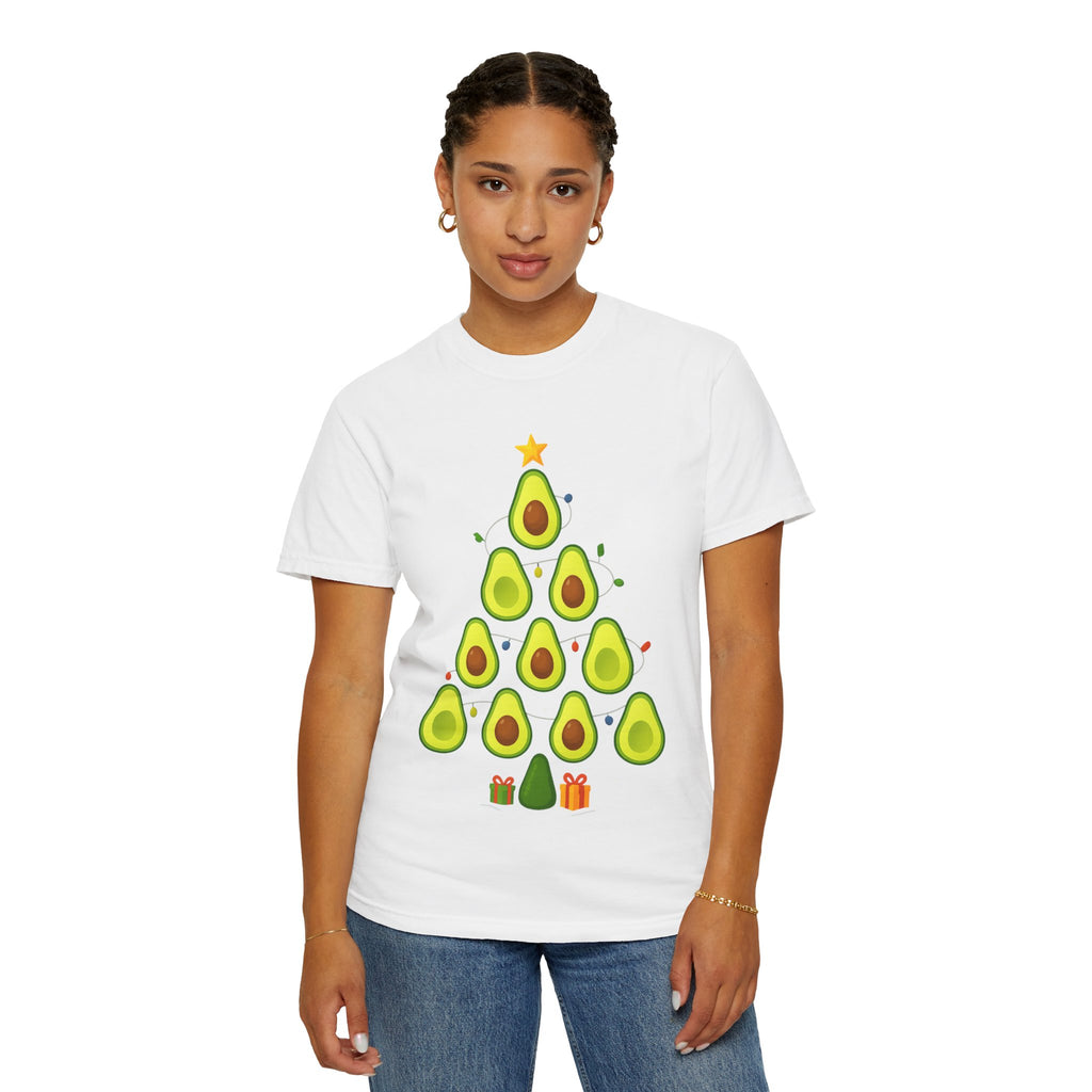 Avocado Christmas Tree T-Shirt — Funny Holiday Avocado Tee