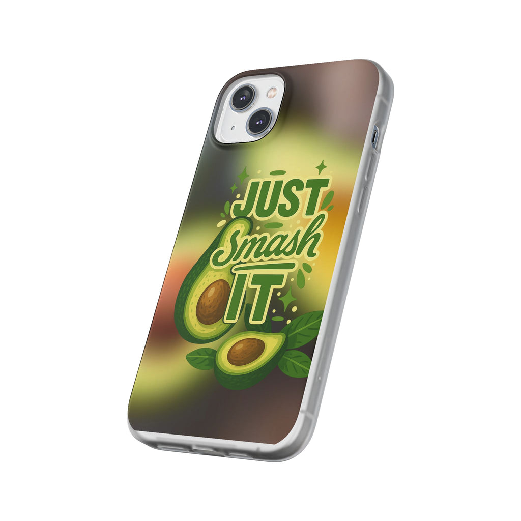 Phone Case - "Just Smash It" Avocado Design