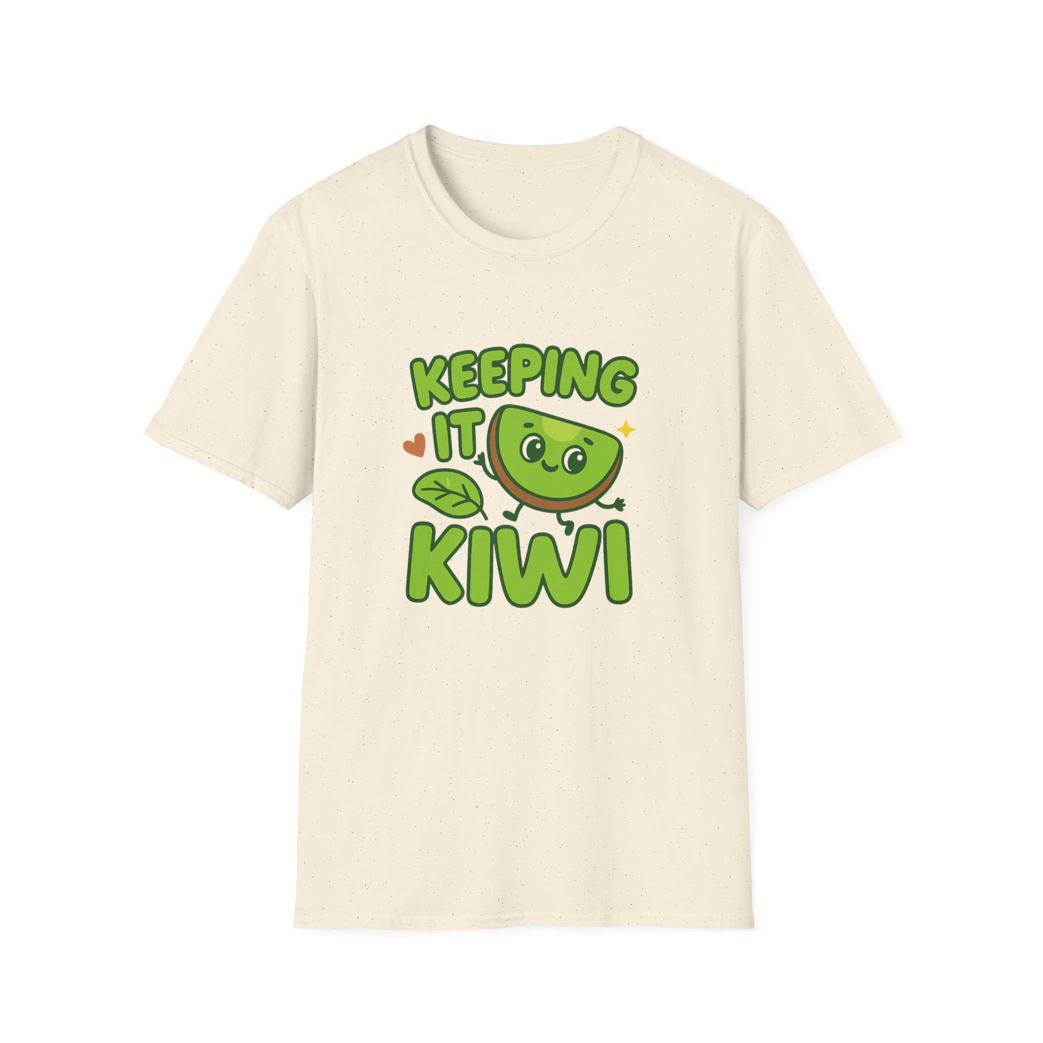 Whimsical Kiwi Graphic Tee | Funny Fruit Shirt, Eco-Friendly Gift, Summer Style, Casual Look, Gift for Fruit Lovers