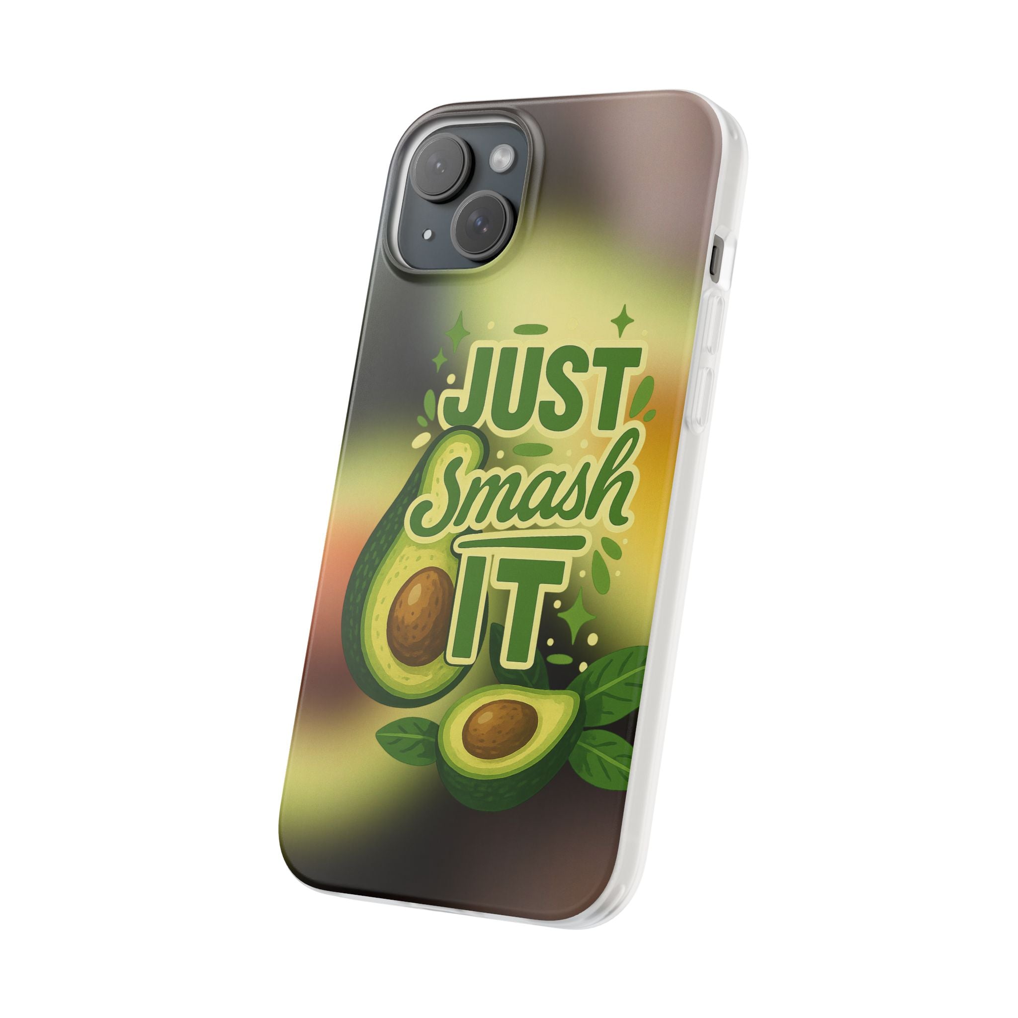 Phone Case - "Just Smash It" Avocado Design