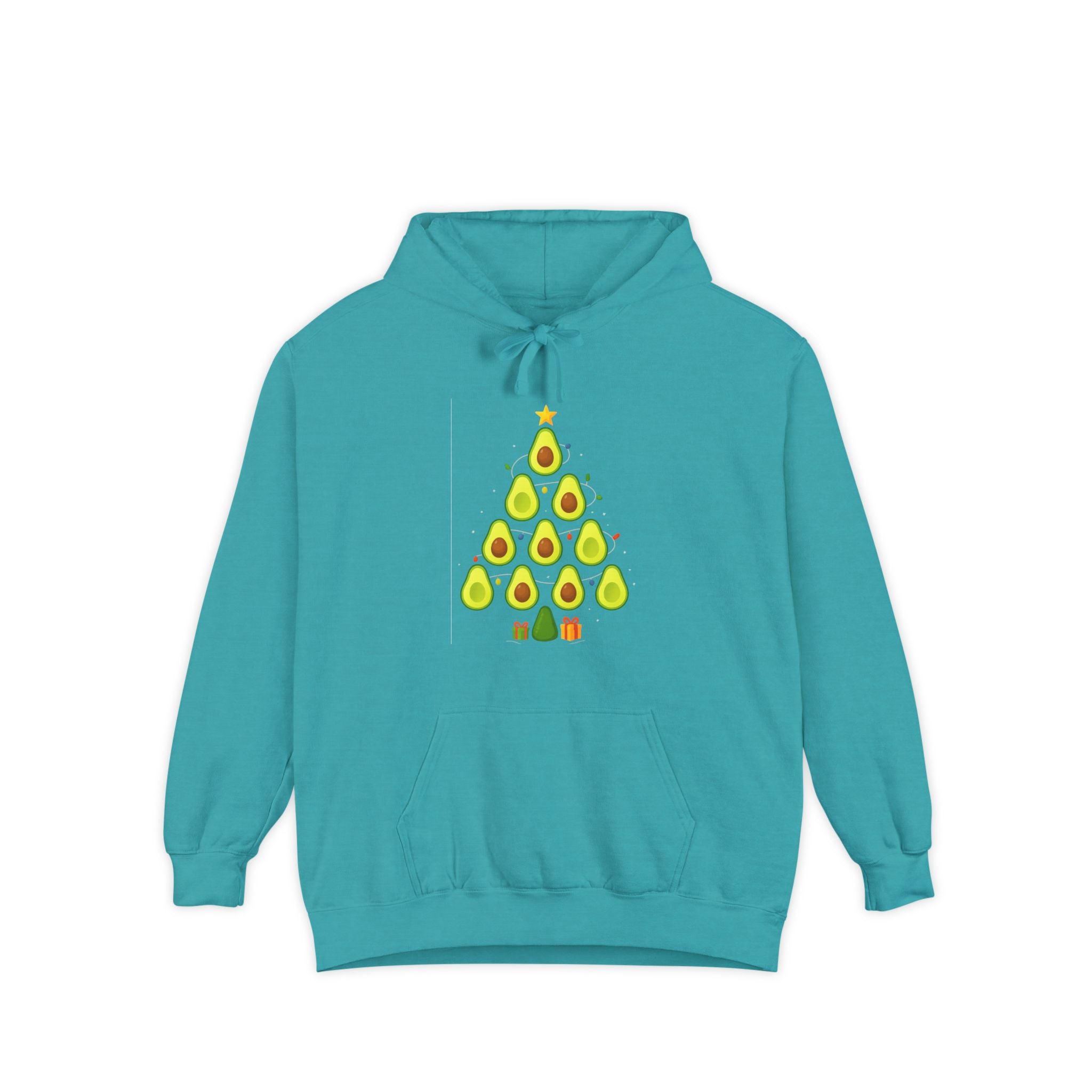 Avocado Christmas Tree Hoodie — Cute Holiday Avocado Tree Sweatshirt