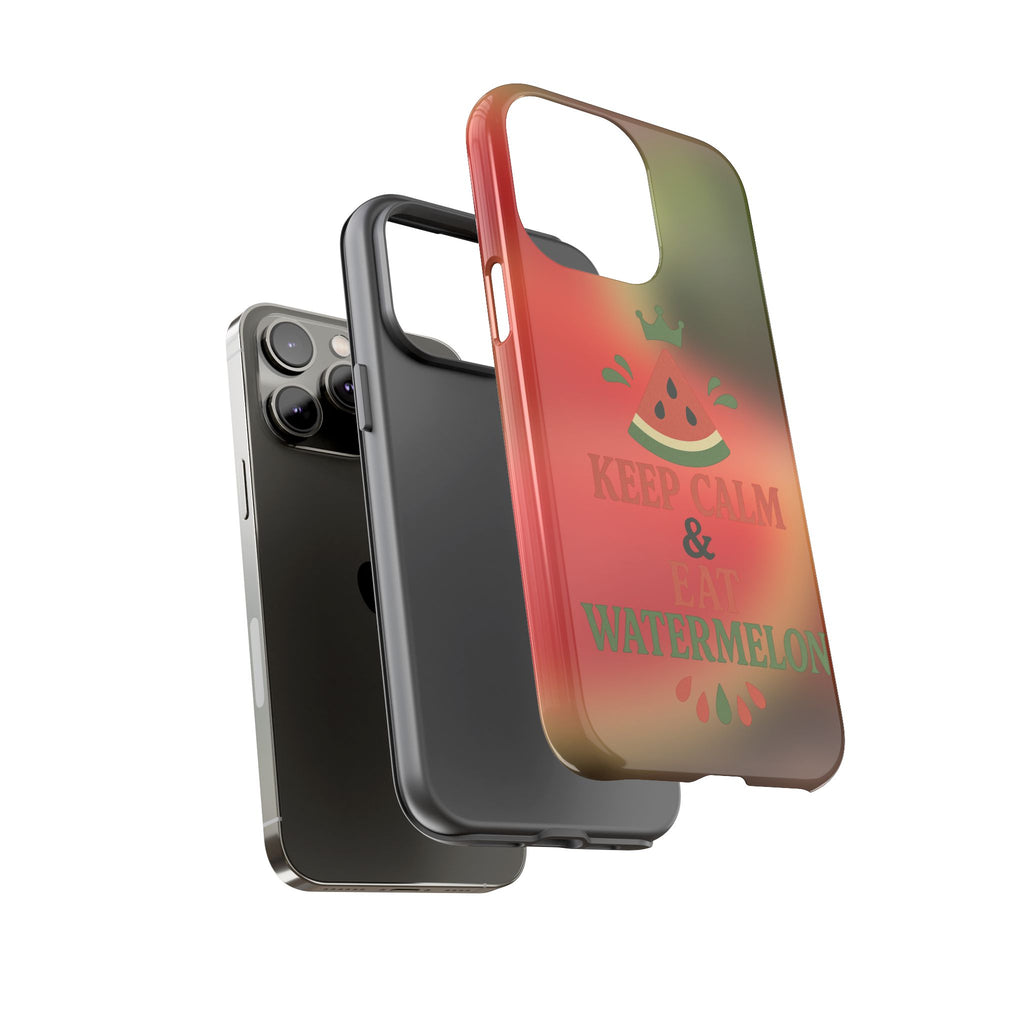 Keep Calm & Eat Watermelon Phone Case