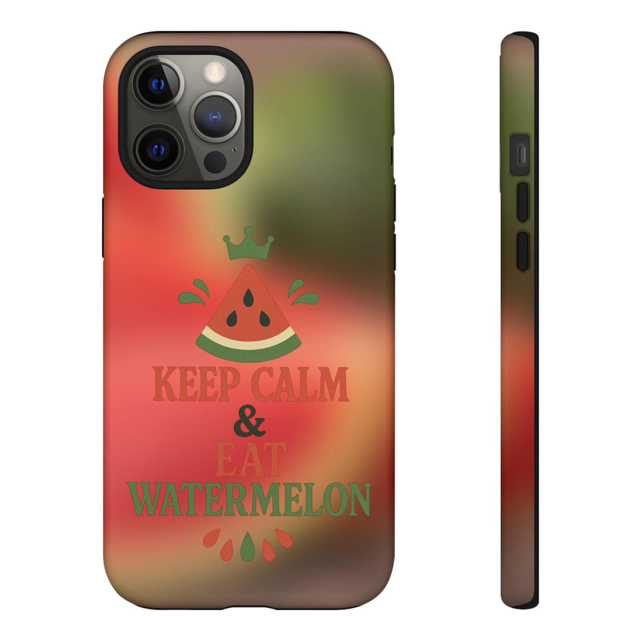 Keep Calm & Eat Watermelon Phone Case