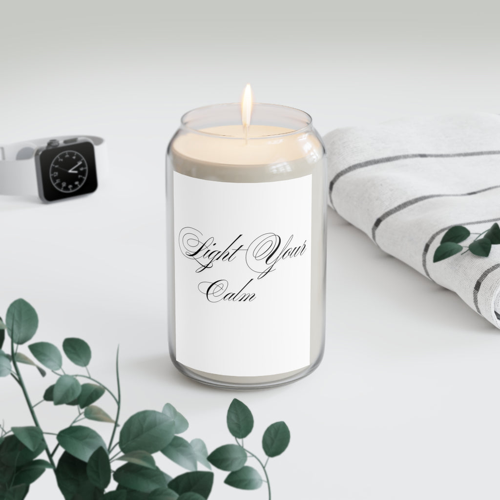 Calming Scented Soy Candle - Light Your Calm (13.75oz)