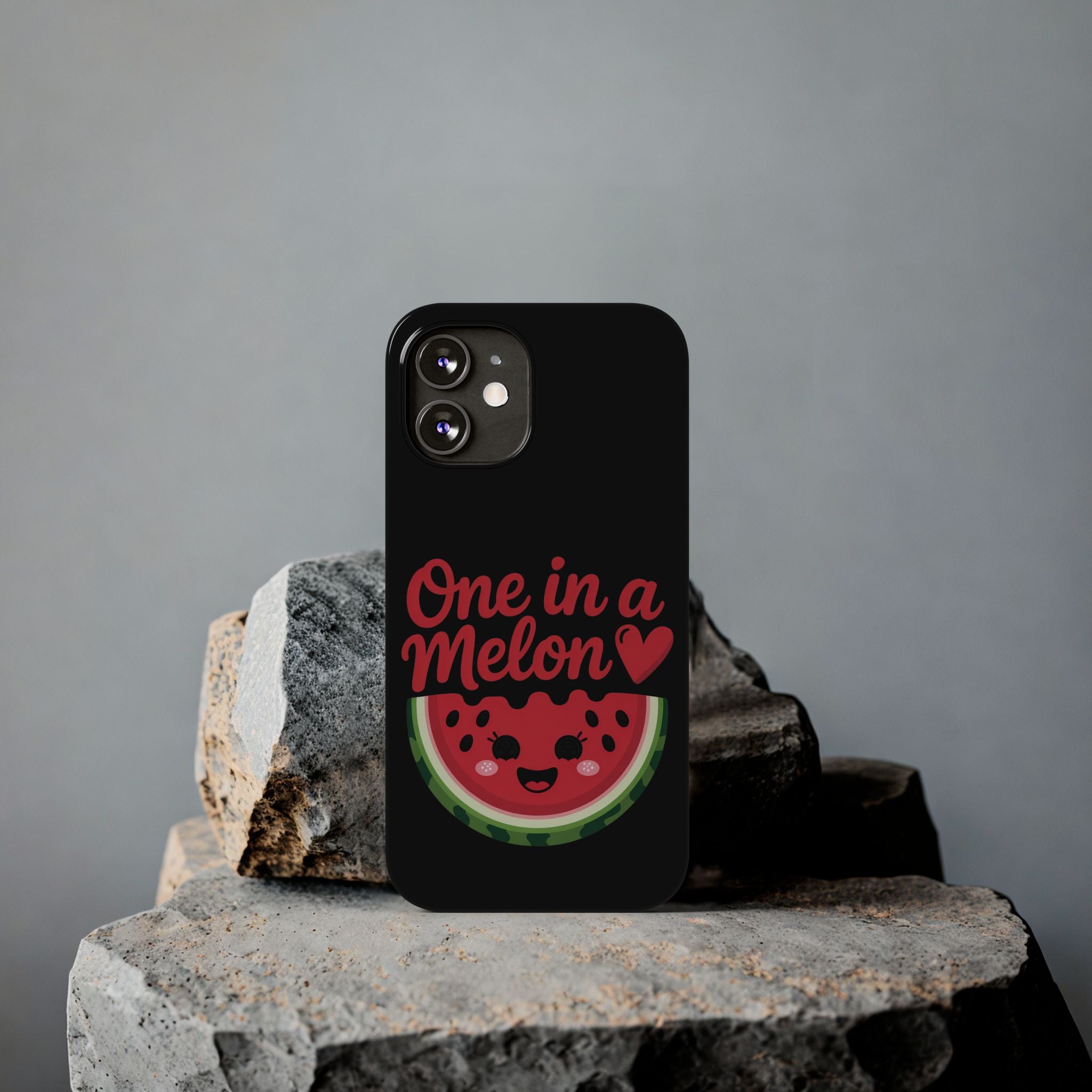 One in a Melon Phone Case — Cute Watermelon Graphic Slim Case
