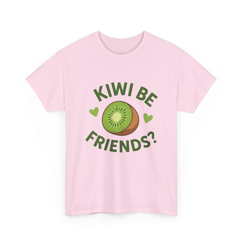 Cute Kiwi Friends Unisex Tee - Fun Graphic T-Shirt for Fruit Lovers, Perfect for Casual Wear, Gifts, Birthdays, and Summer