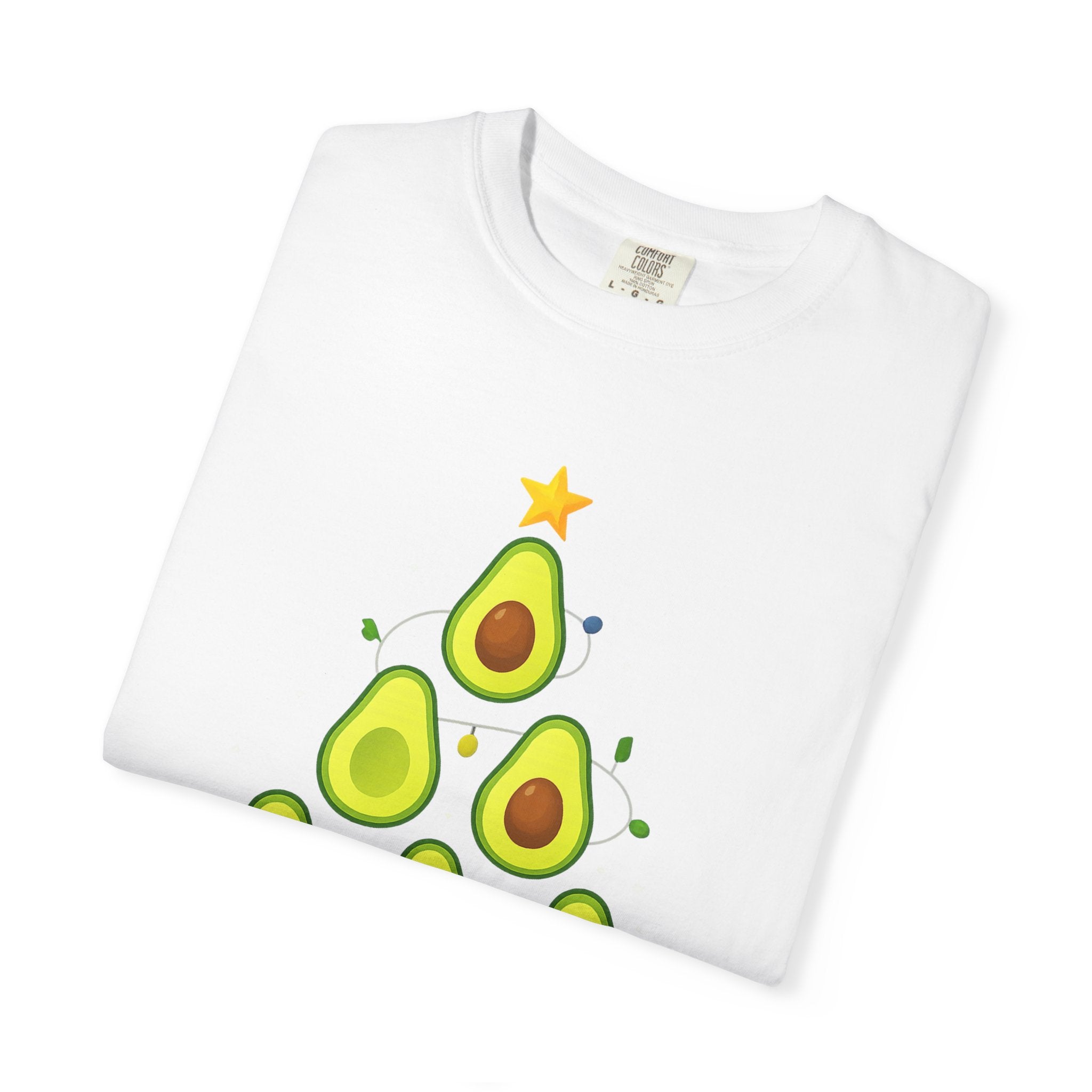 Avocado Christmas Tree T-Shirt — Funny Holiday Avocado Tee