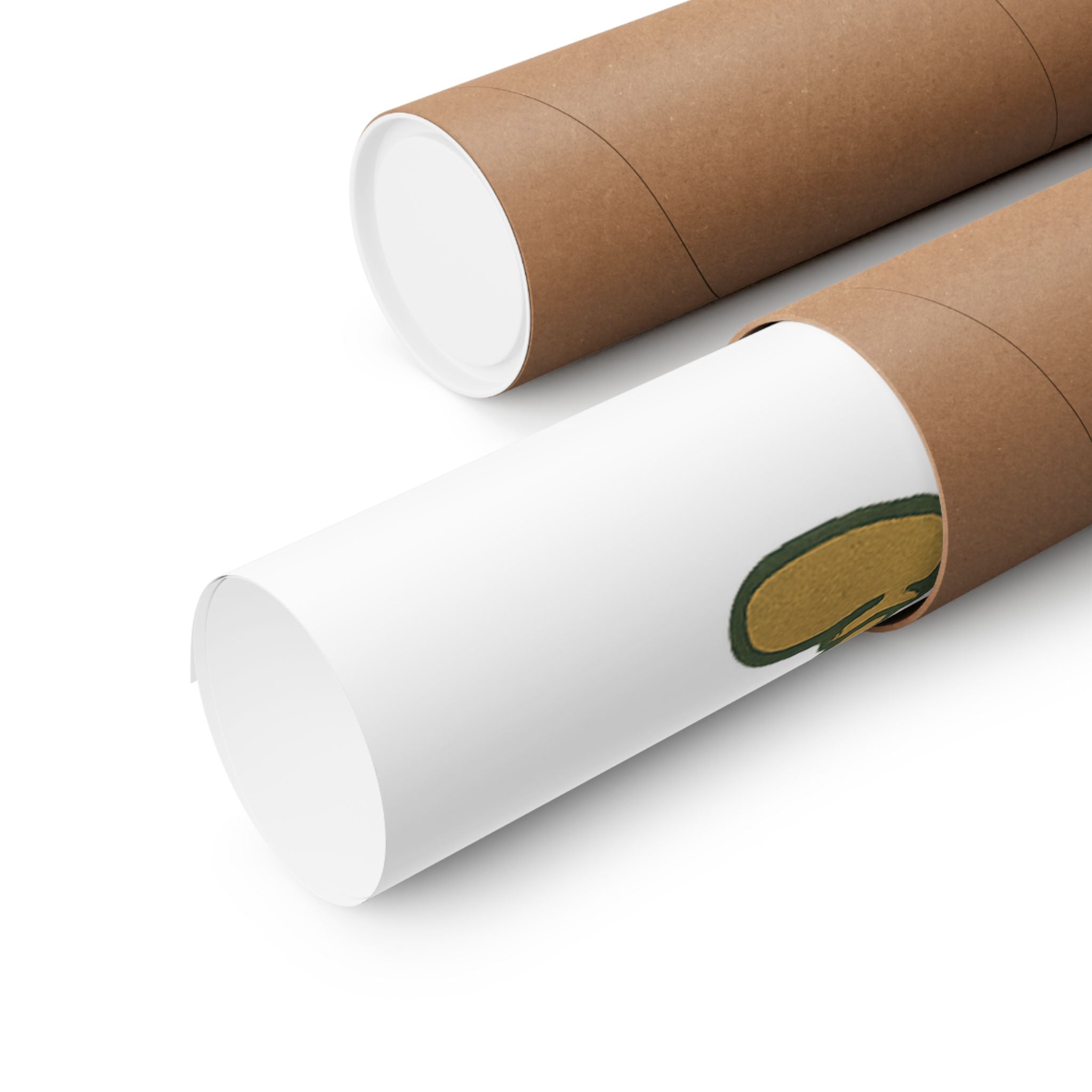 Eat Right Feel Bright Poster — Retro Fruit Kitchen Wall Art