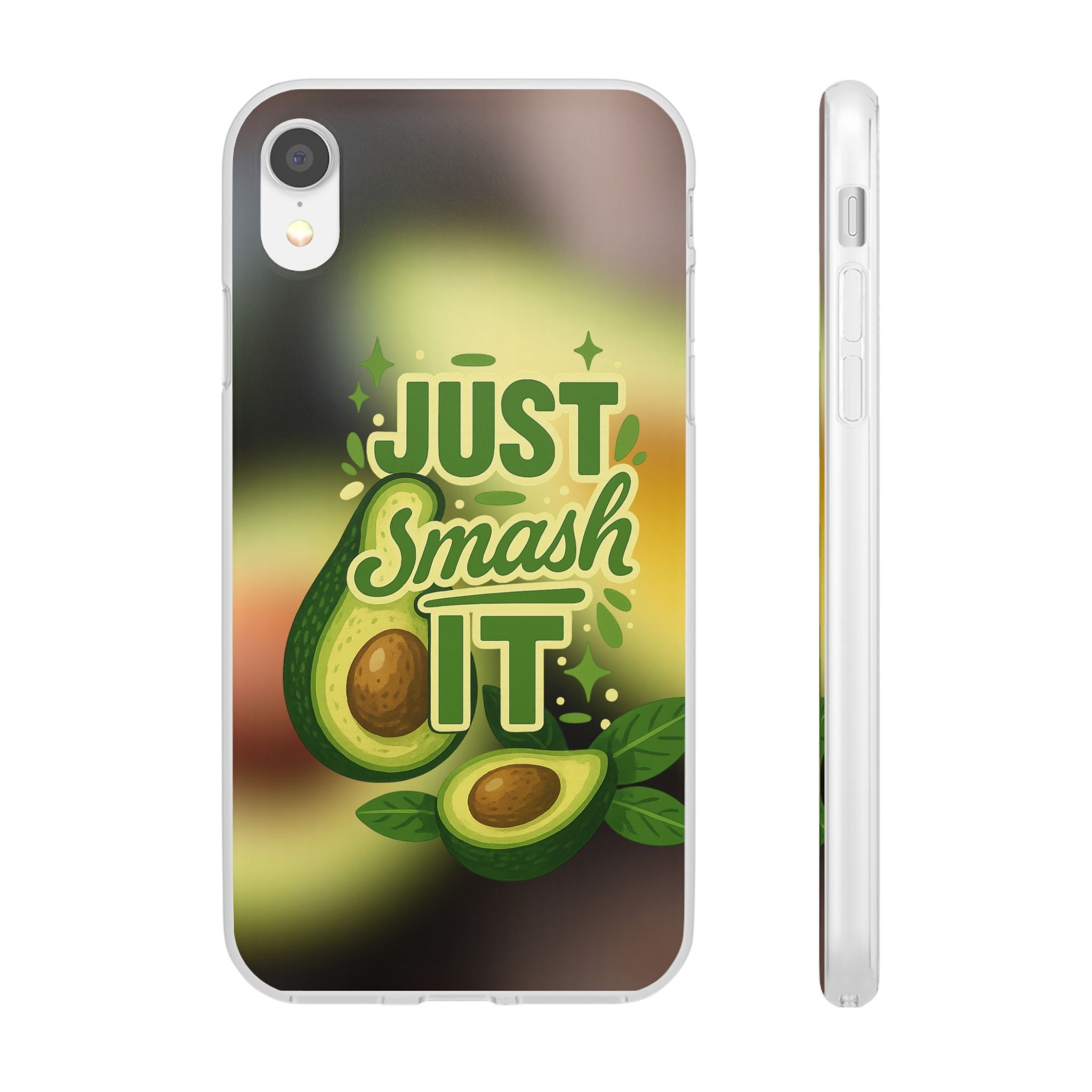 Phone Case - "Just Smash It" Avocado Design
