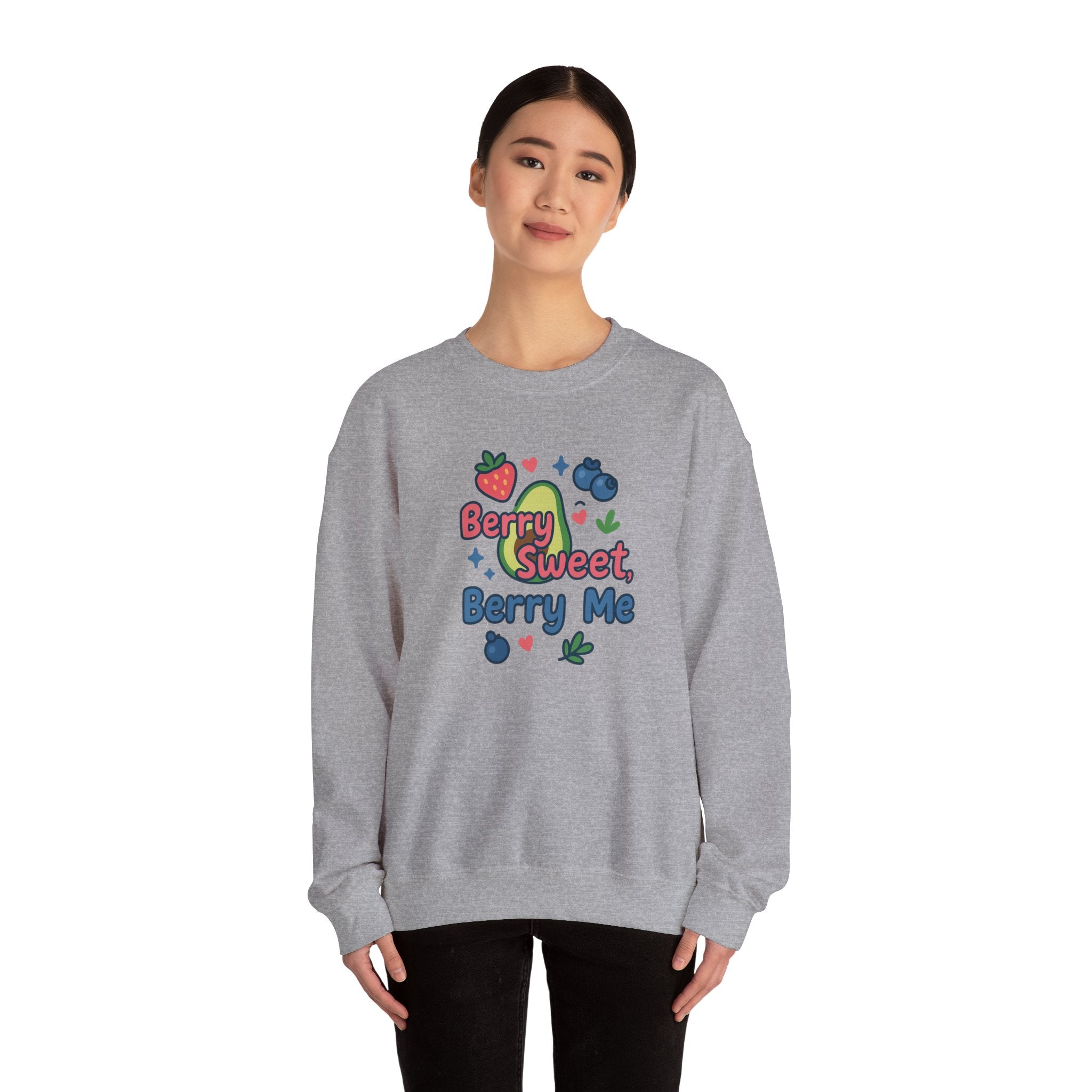 Berry Sweet Crewneck Sweatshirt - Perfect for Fruit Lovers, Comfortable Casual Wear, Gift for Birthdays, Cute Summer Outfits, Cozy Lounging