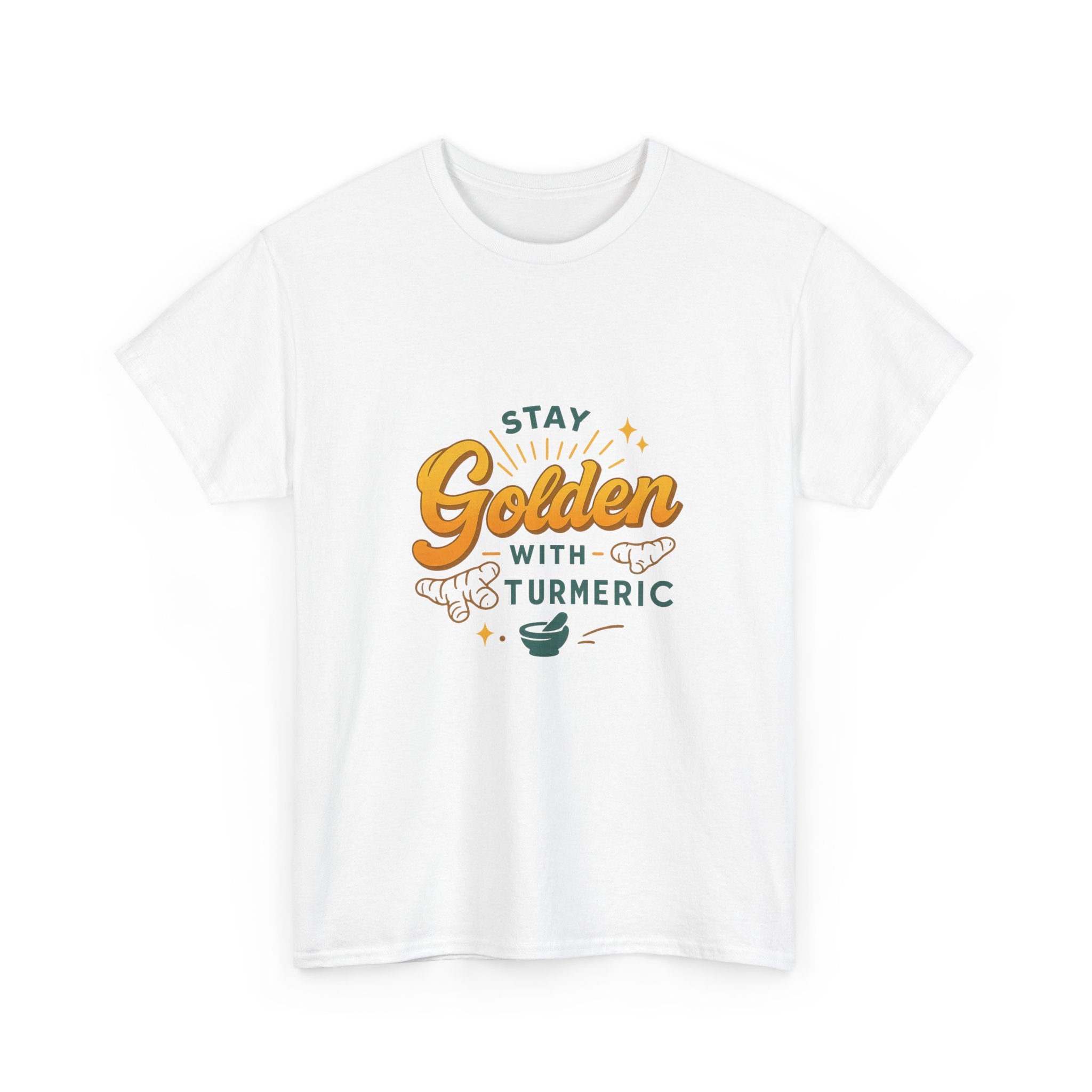 Stay Golden with Turmeric Unisex Heavy Cotton Tee, Herbal Lifestyle Shirt, Wellness Tee, Natural Remedies Apparel, Casual Gift, [...]