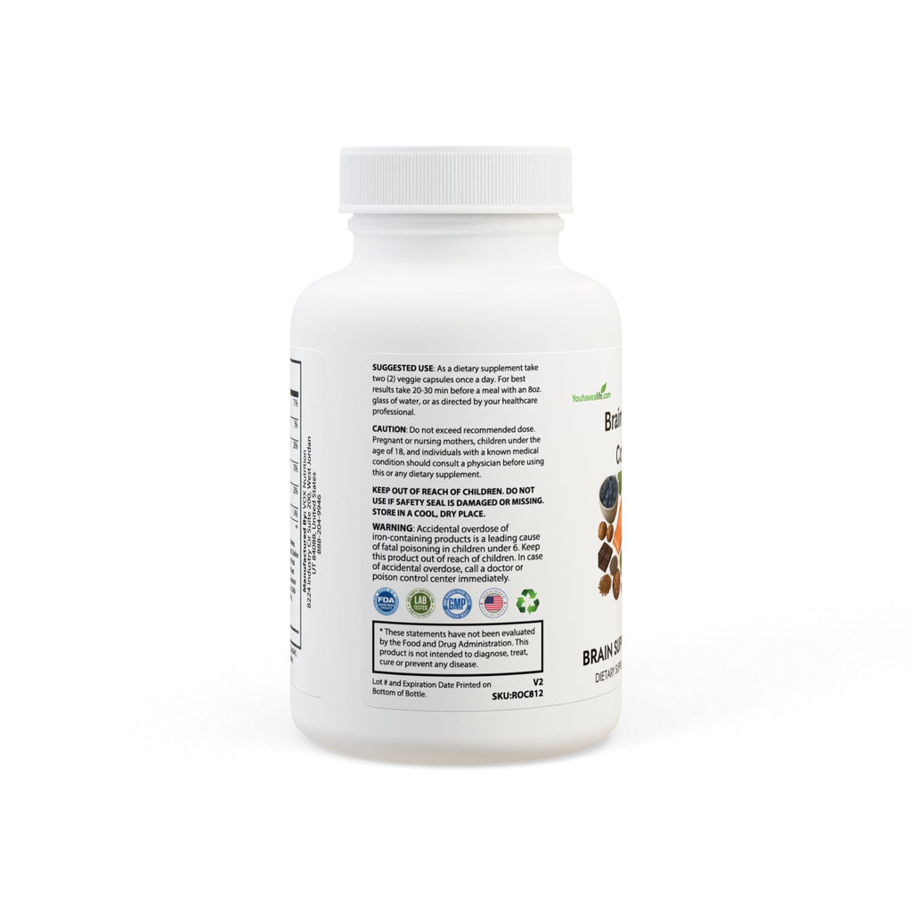 Brain Support Complex Supplement (60 Capsules)