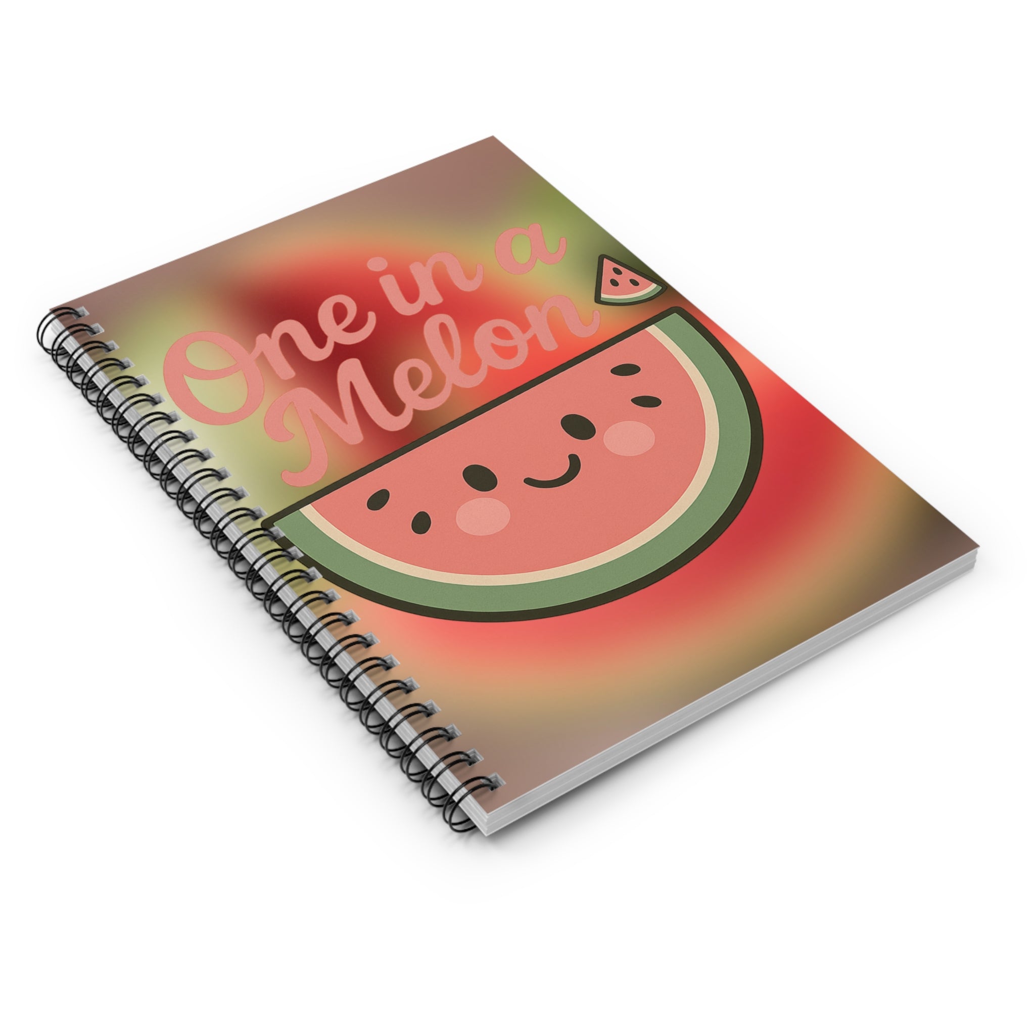 Playful Watermelon Spiral Notebook - One in a Melon