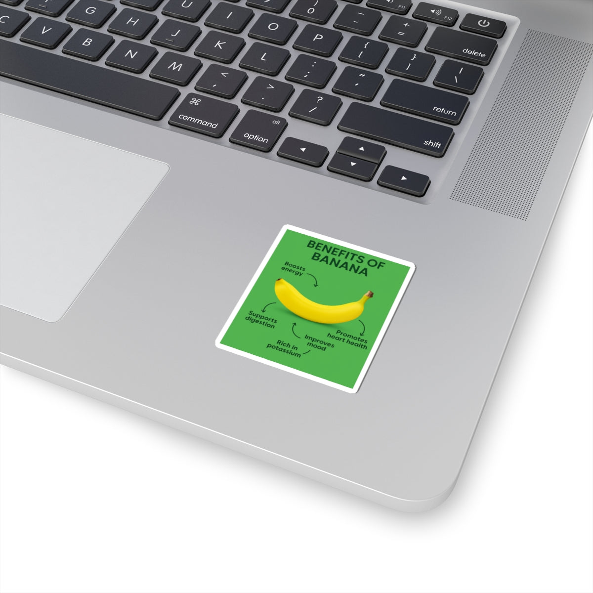Banana Benefits Kiss-Cut Stickers - Fun, Educational, Colorful Decals for Laptops, Water Bottles, and Journals, Great Gift for Fruit [...]