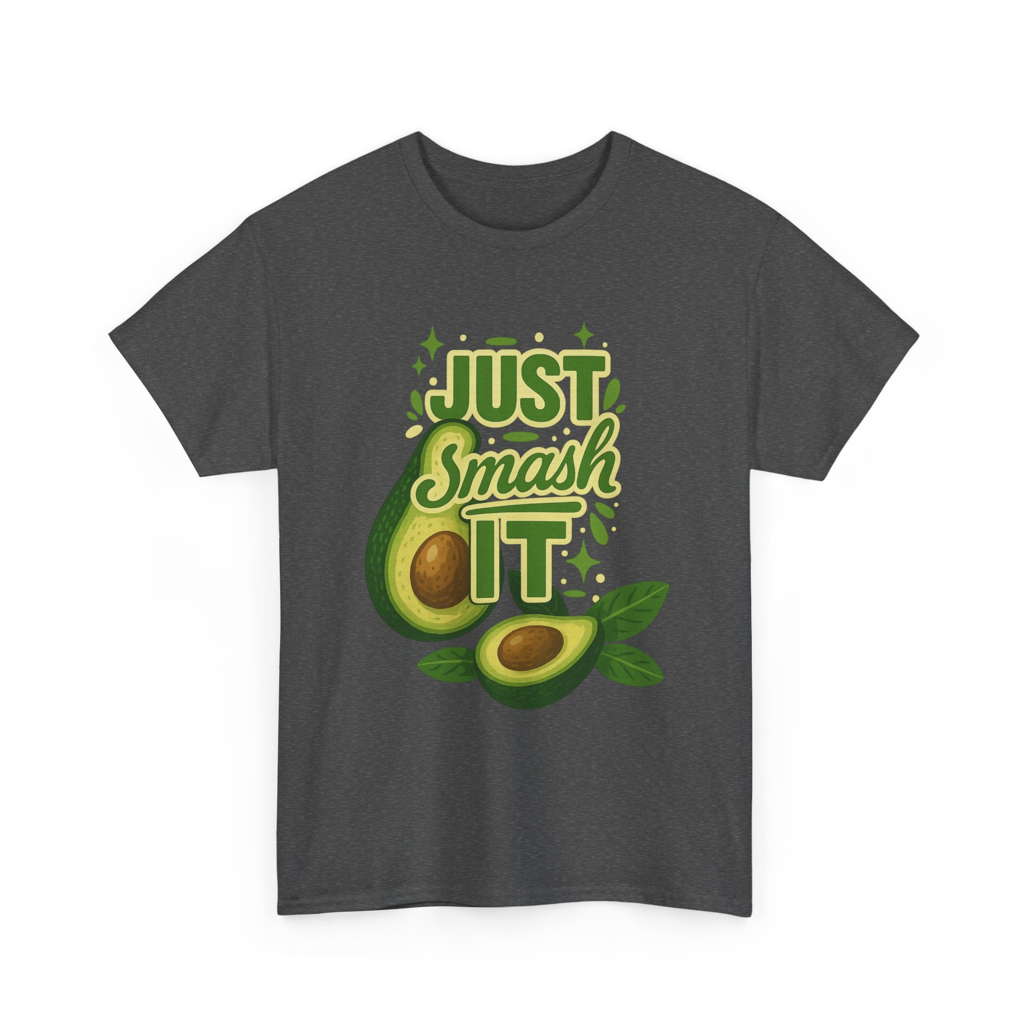 Avocado Lover Tee, Just Smash It T-Shirt, Funny Foodie Tee, Gift for Foodie Friends, Avocado Day Apparel, Casual Everyday Wear