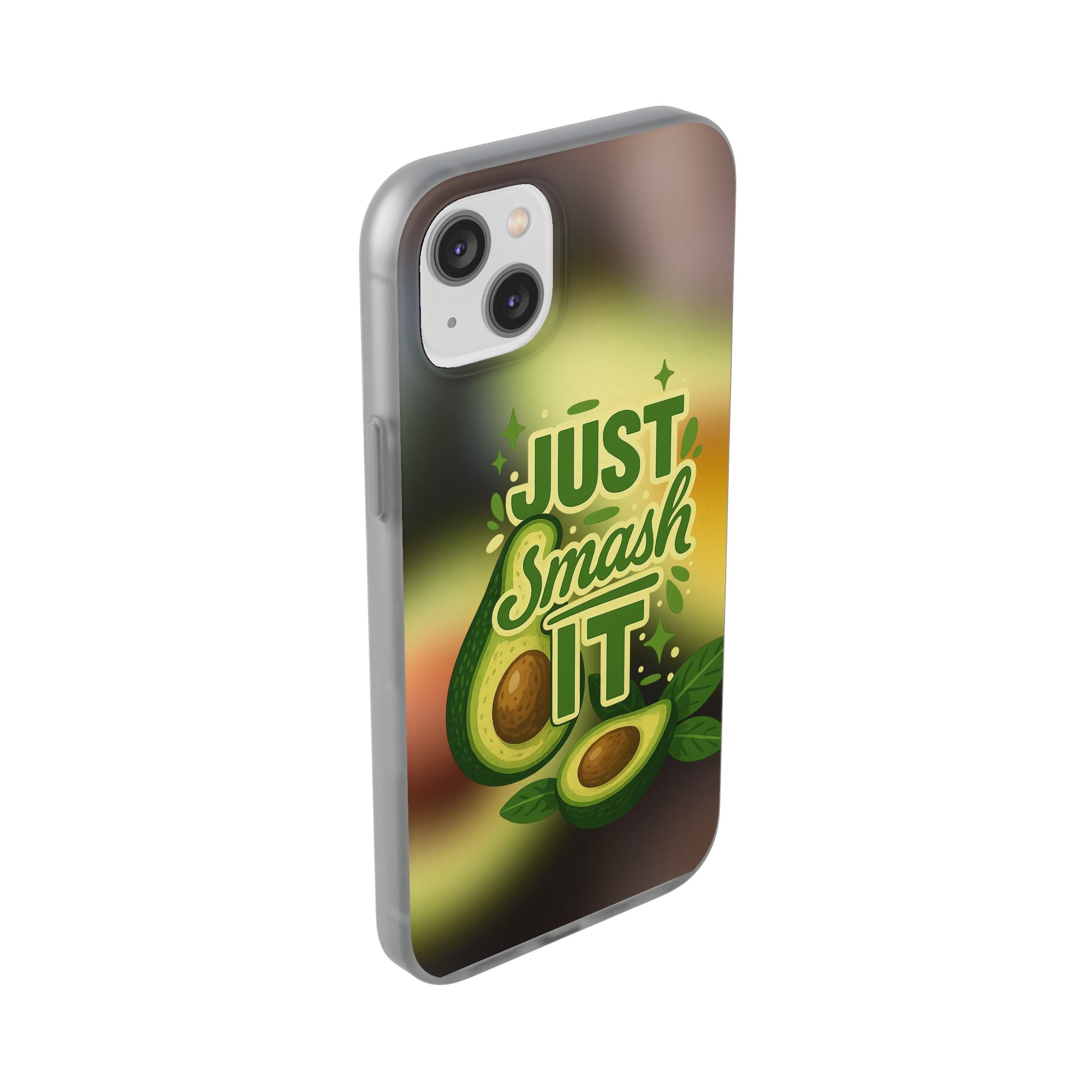 Phone Case - "Just Smash It" Avocado Design