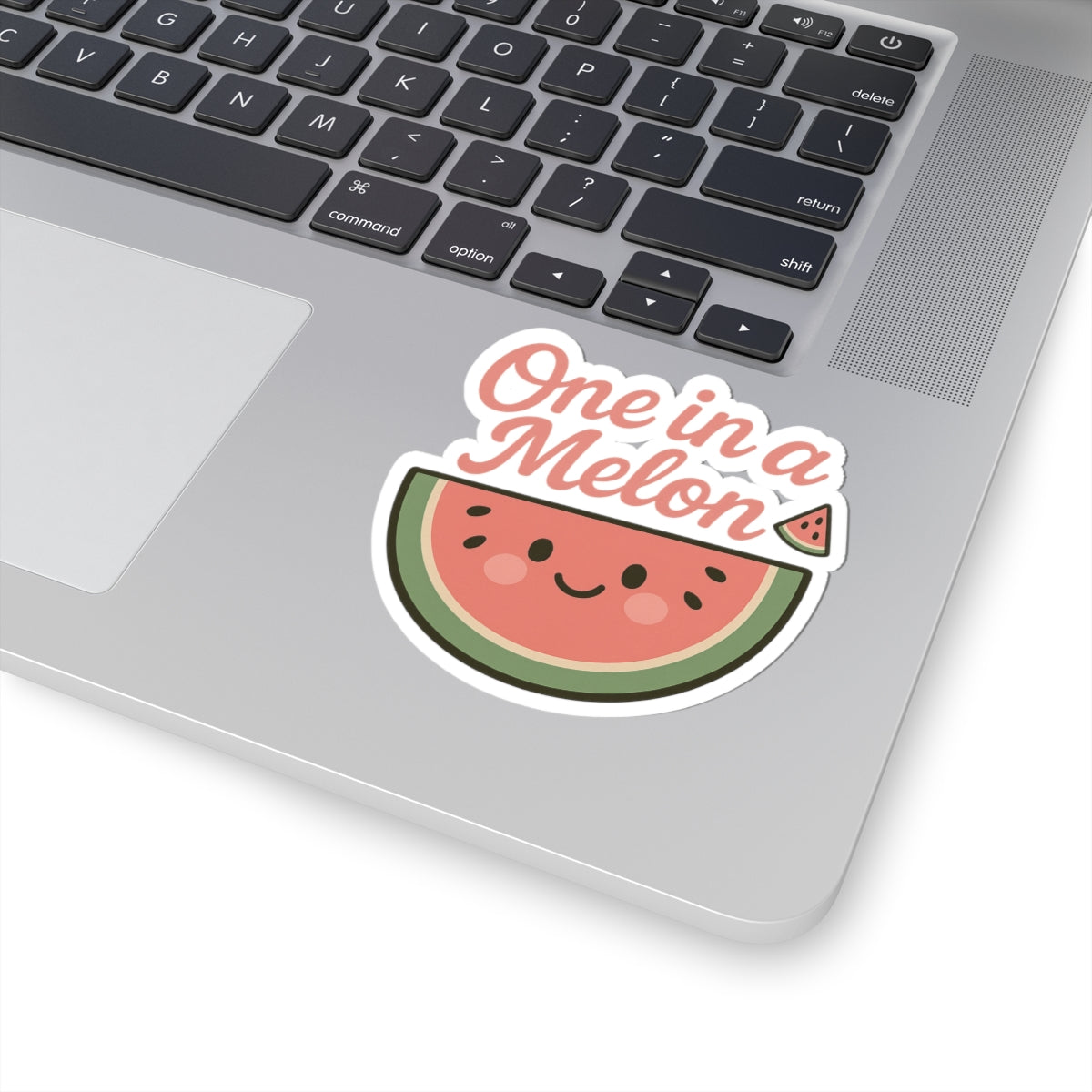 Playful Watermelon Kiss-Cut Stickers - "One in a Melon"