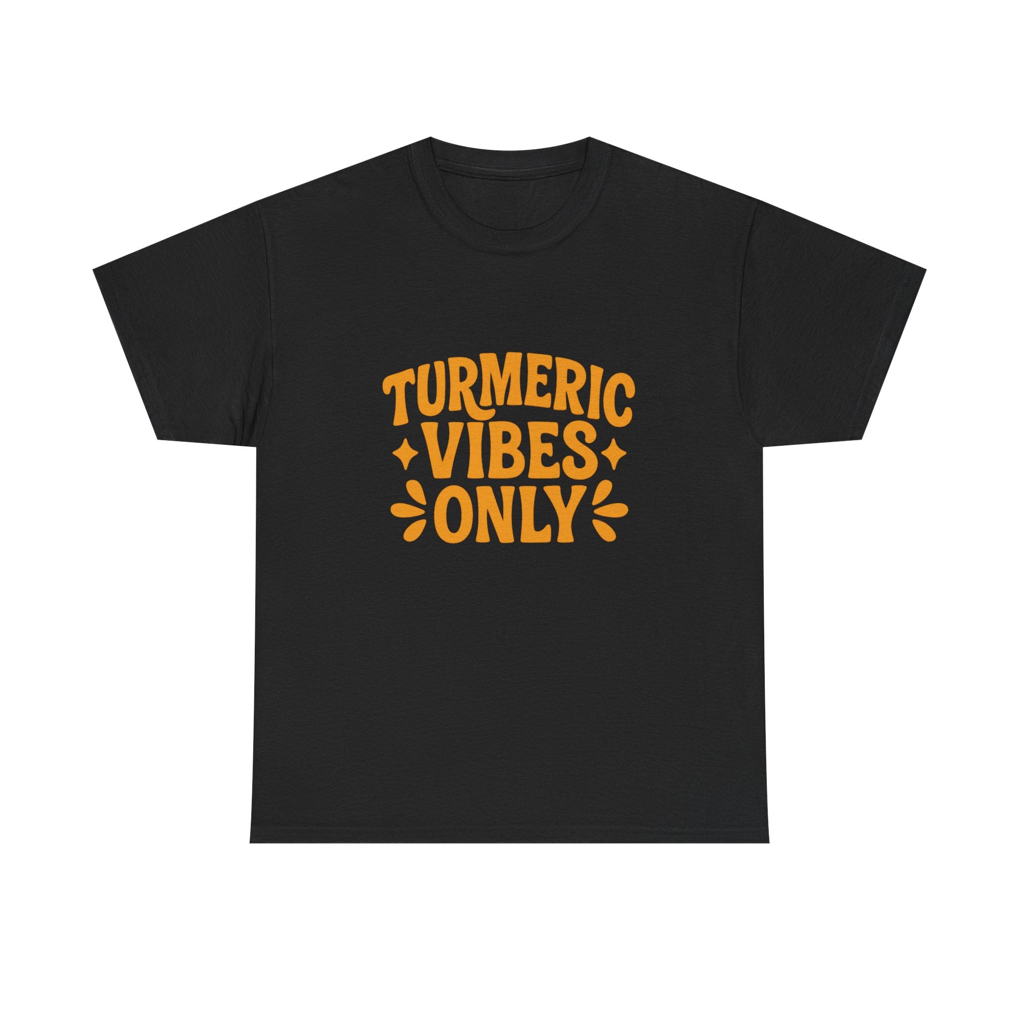 Turmeric Vibes Only Tee - Unisex Heavy Cotton Shirt for Wellness Lovers, Casual Wear, Gift for Friends, Summer Outfits, Mood-Boosting [...]