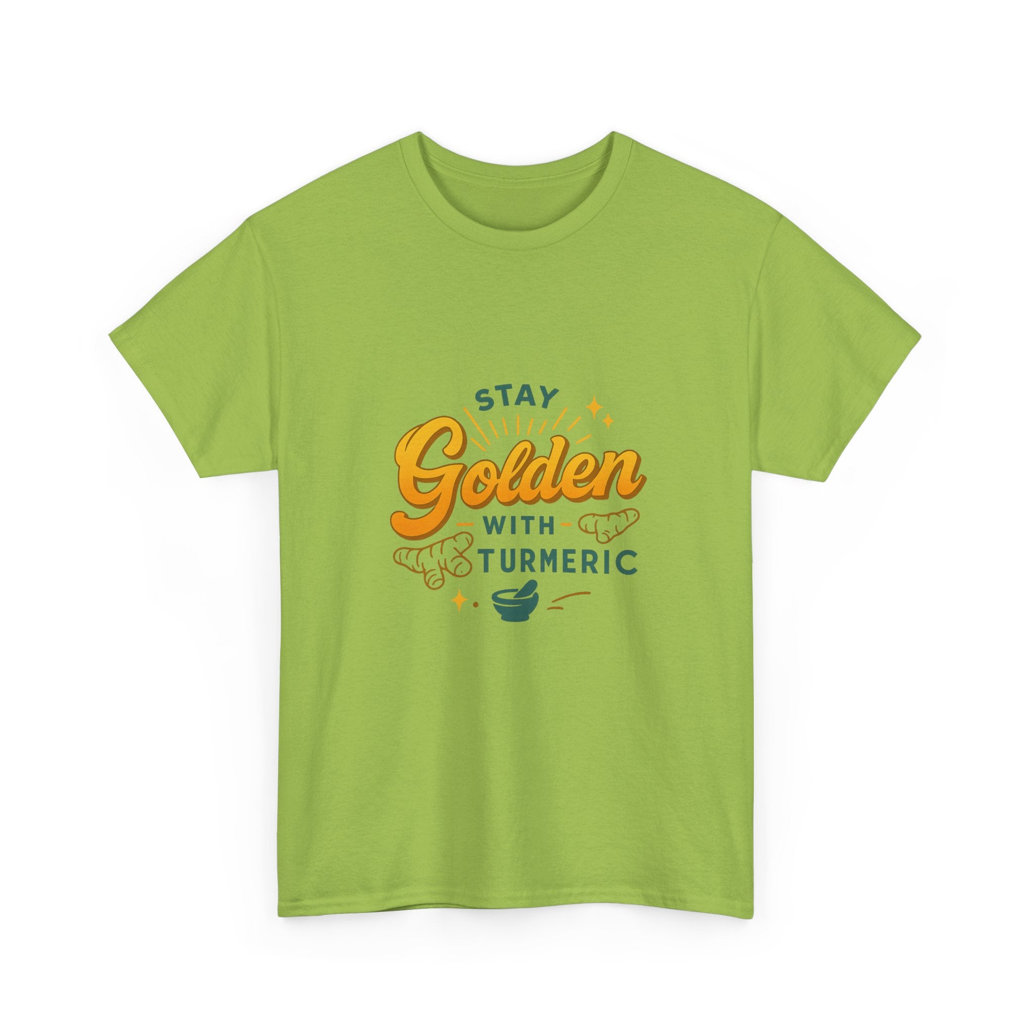 Stay Golden with Turmeric Unisex Heavy Cotton Tee, Herbal Lifestyle Shirt, Wellness Tee, Natural Remedies Apparel, Casual Gift, [...]