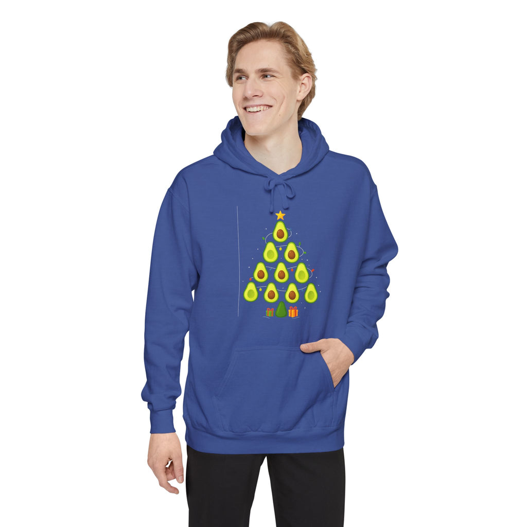 Avocado Christmas Tree Hoodie — Cute Holiday Avocado Tree Sweatshirt