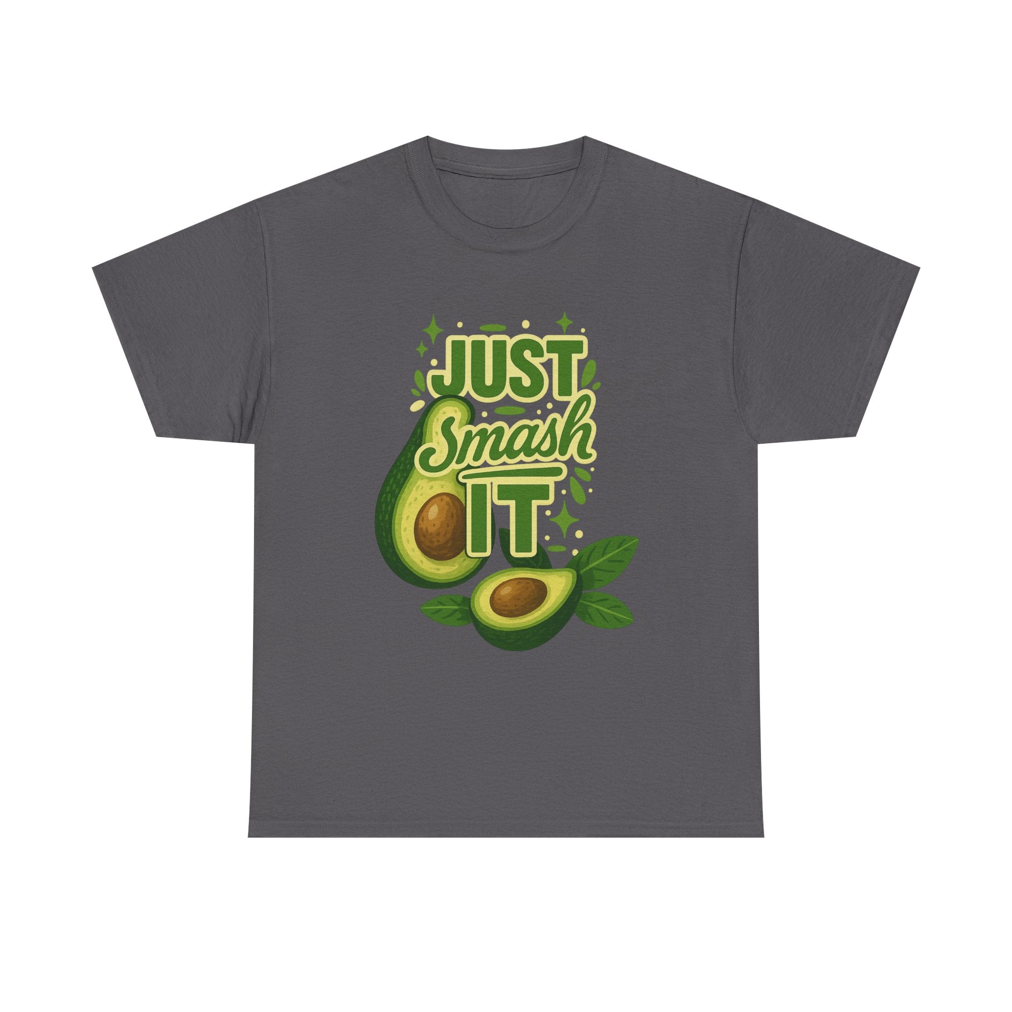 Avocado Lover Tee, Just Smash It T-Shirt, Funny Foodie Tee, Gift for Foodie Friends, Avocado Day Apparel, Casual Everyday Wear