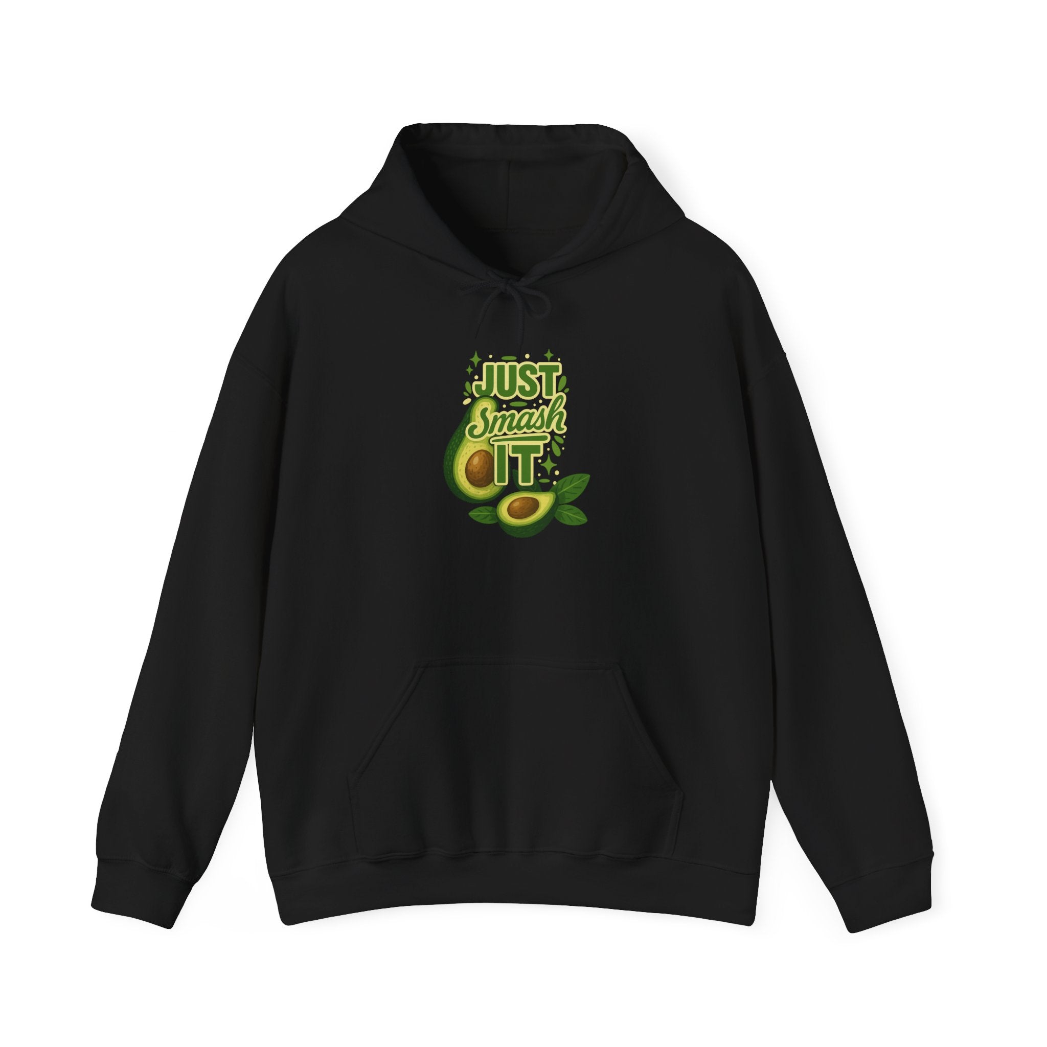 Avocado Lover Hoodie | Just Smash It Sweatshirt, Cute Foodie Gift, Cozy Casual Wear, Fall Fashion, Kitchen Decor