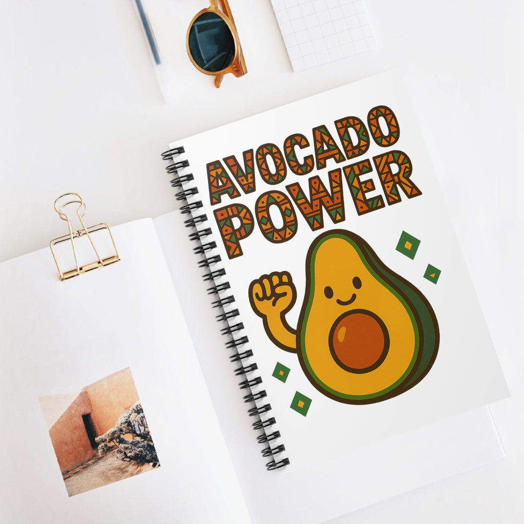 Avocado Power Spiral Notebook