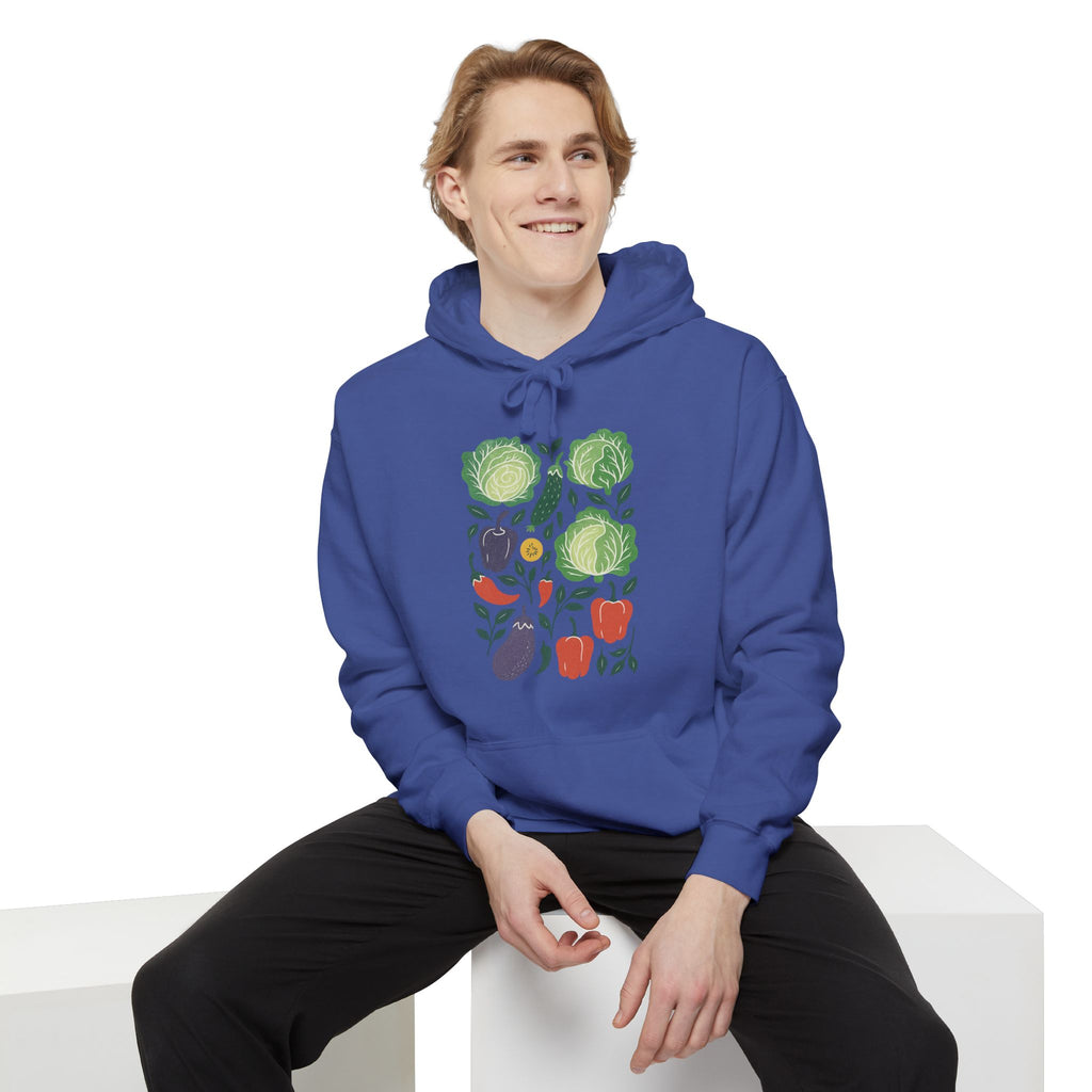 Vegetable Patch Hoodie — Organic Garden Produce Graphic Hoodie