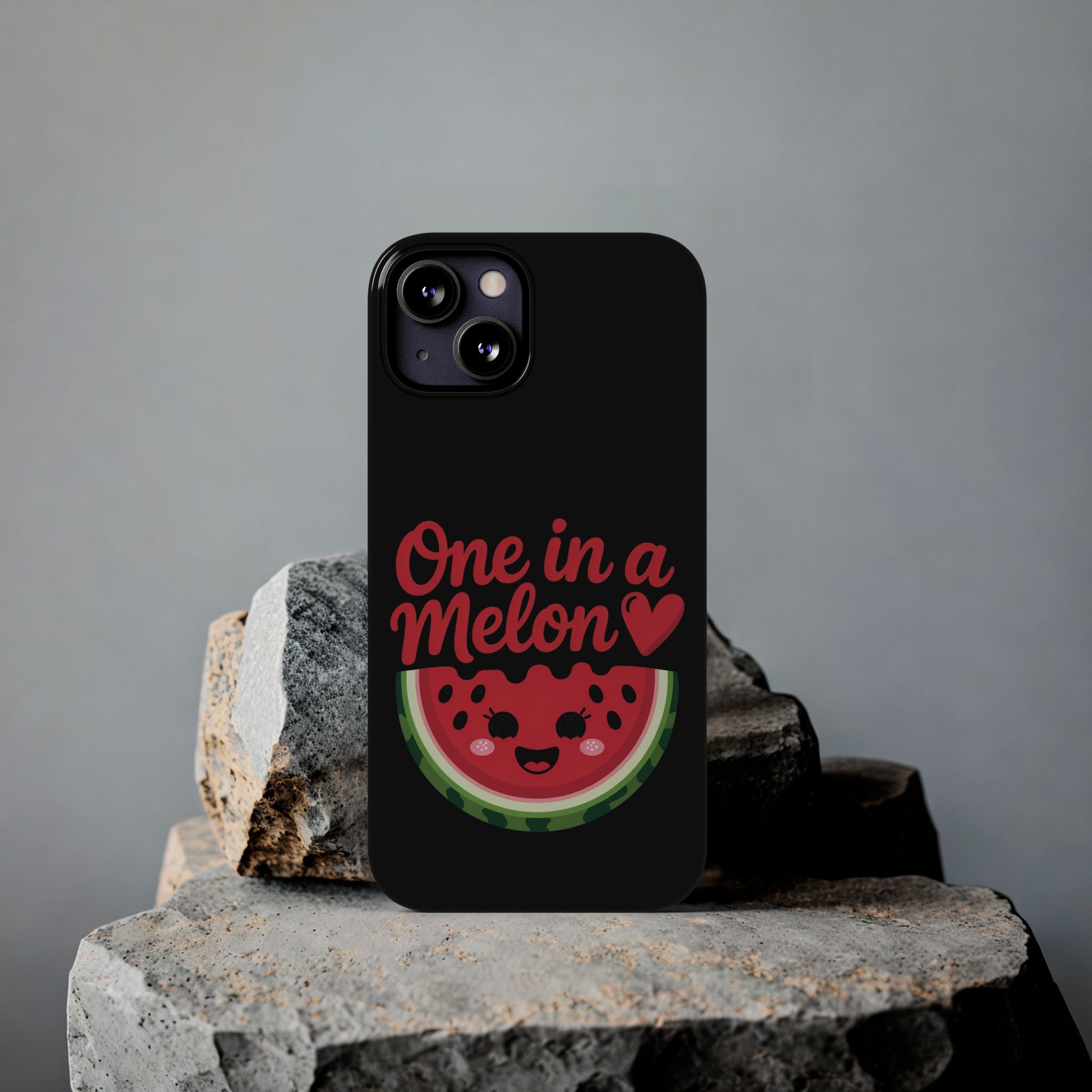 One in a Melon Phone Case — Cute Watermelon Graphic Slim Case