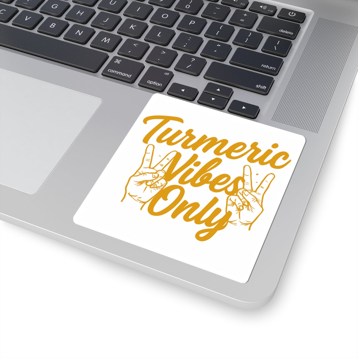 Turmeric Vibes Stickers - Positive Aesthetic Decals for Laptop, Water Bottles, Journals, DIY Crafts, Gift Ideas