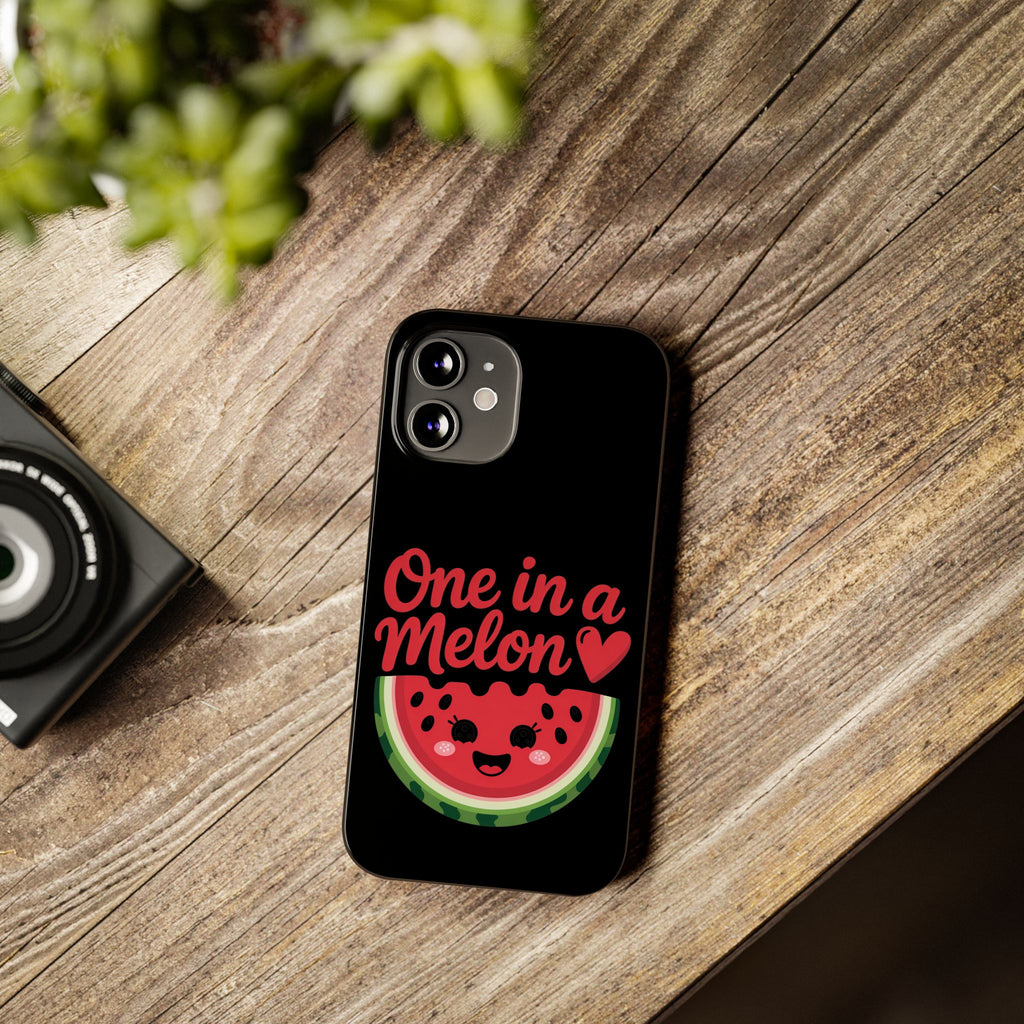 One in a Melon Phone Case — Cute Watermelon Graphic Slim Case