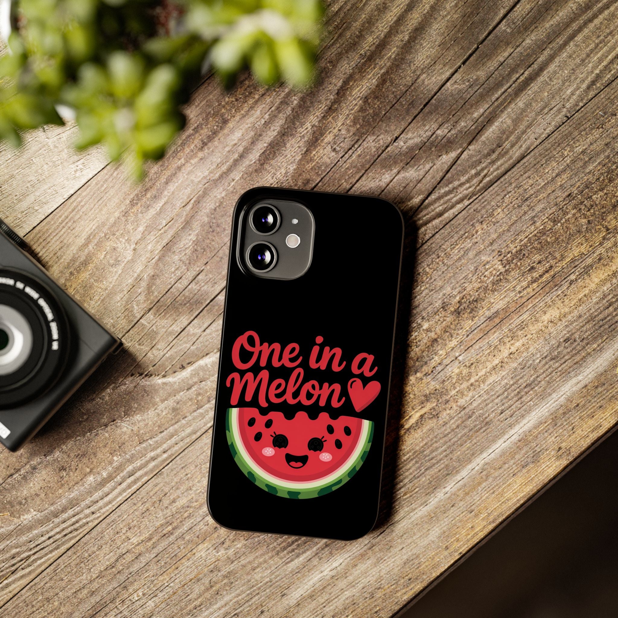 One in a Melon Phone Case — Cute Watermelon Graphic Slim Case