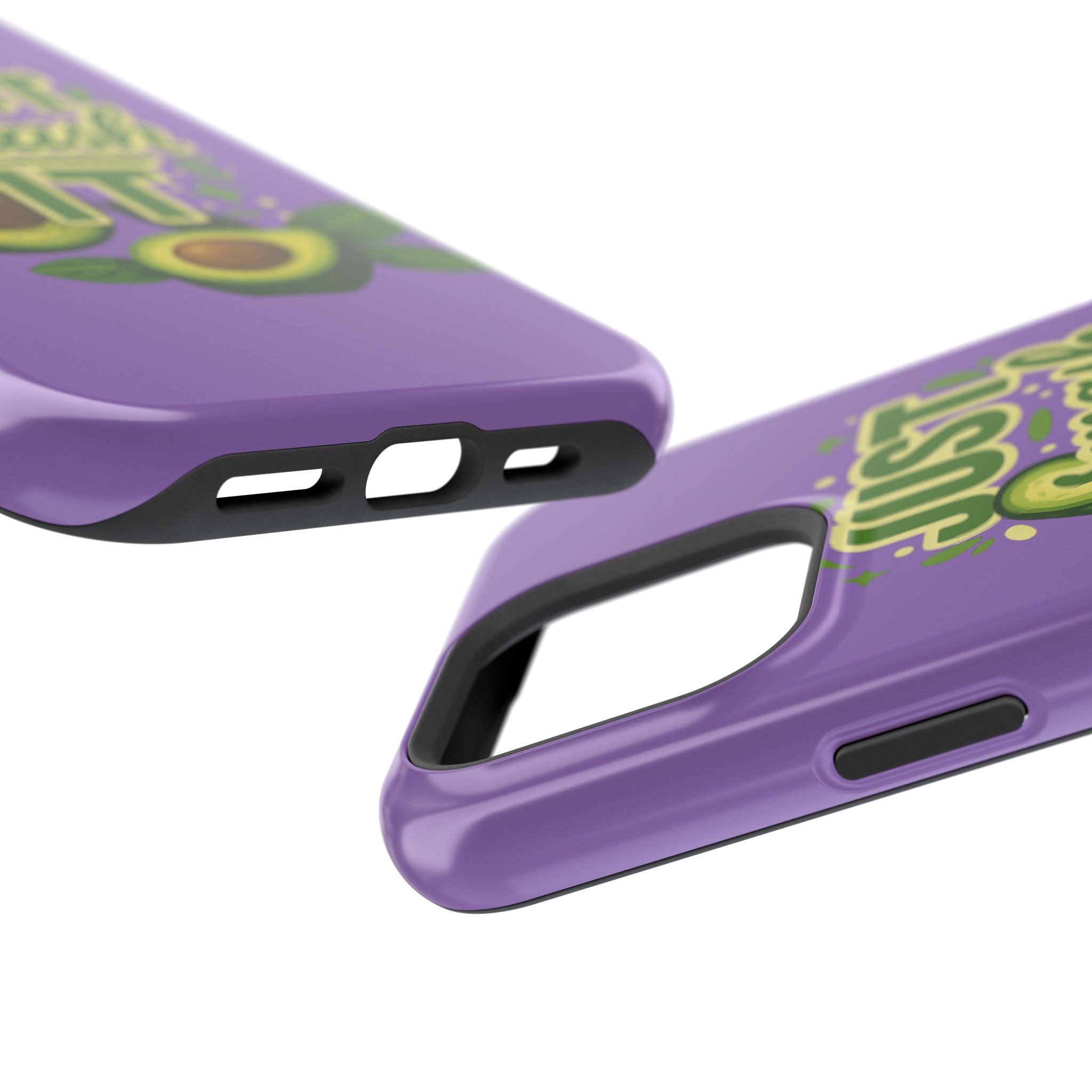 Phone Case — "Just Smash It" Avocado Magnetic Impact-Resistant Case