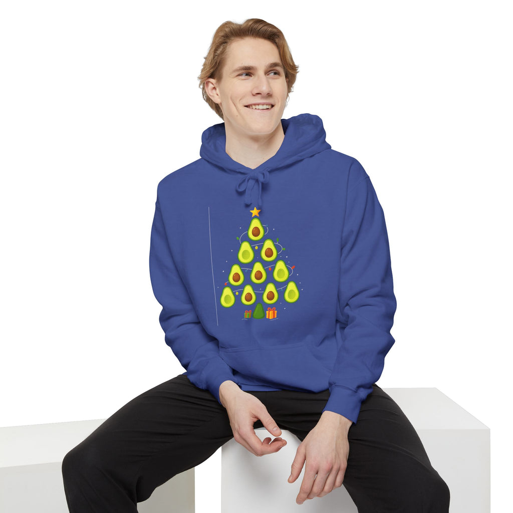 Avocado Christmas Tree Hoodie — Cute Holiday Avocado Tree Sweatshirt