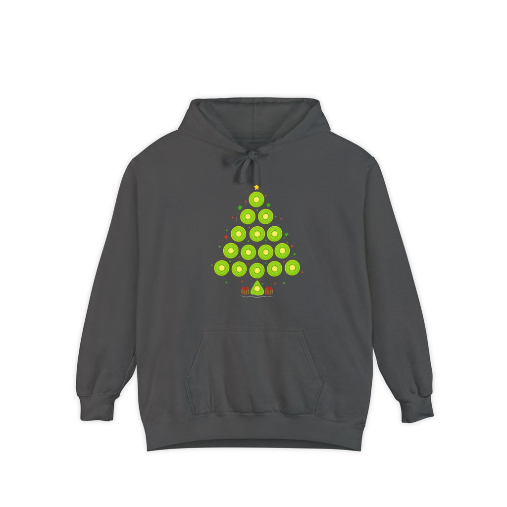 Christmas Ornament Tree Hoodie — Green Bauble Holiday Sweatshirt