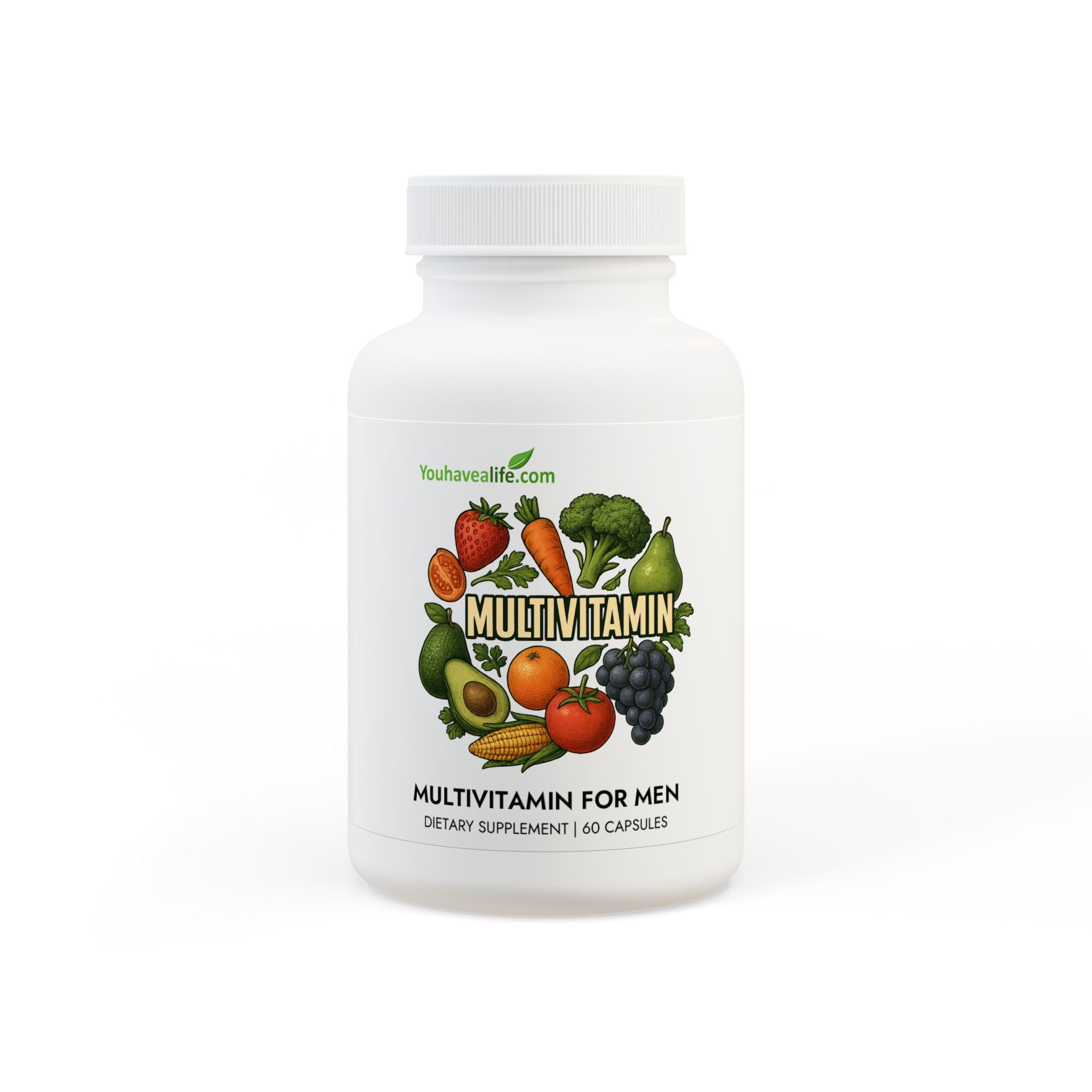 Multivitamin for Men Supplement (60 Capsules)