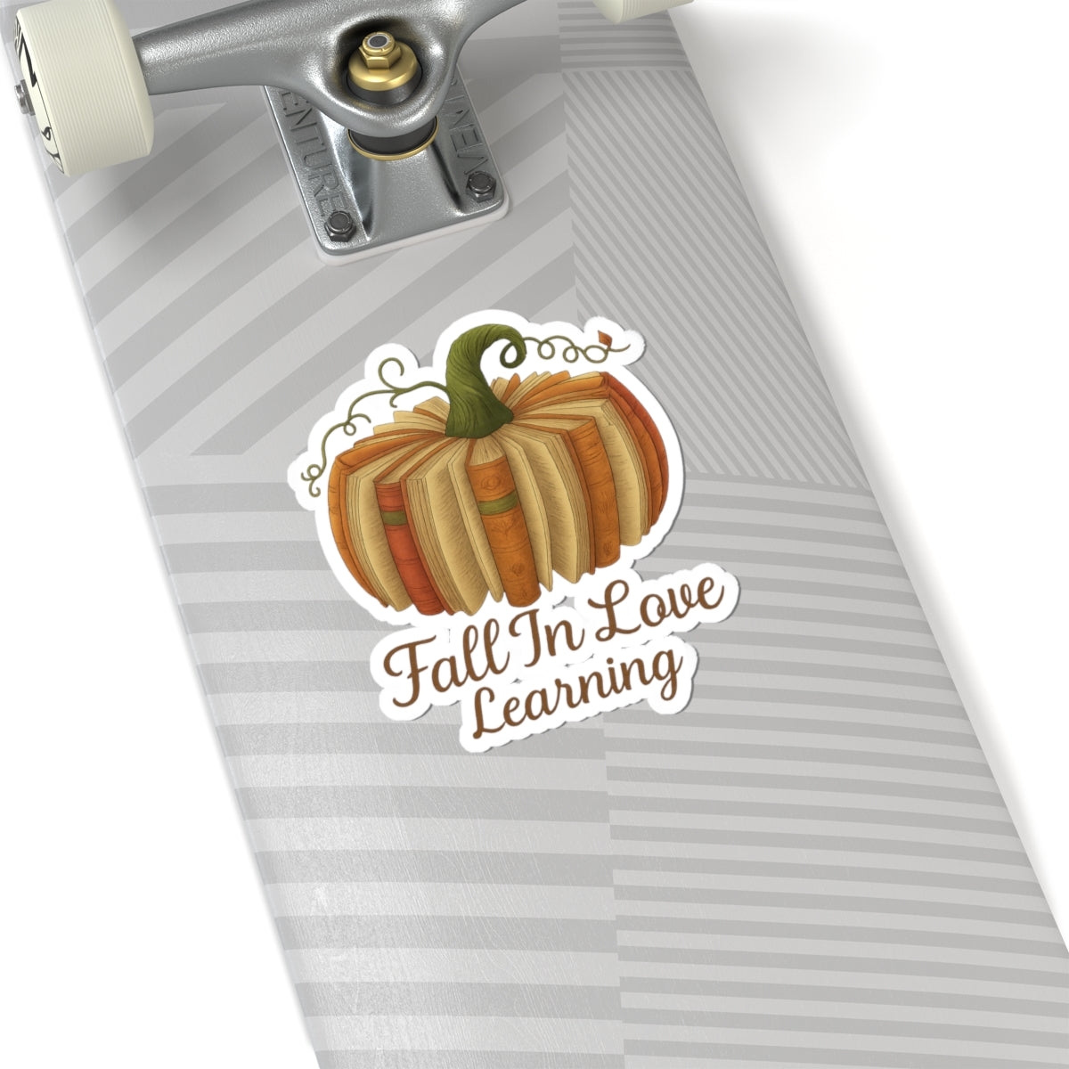 Autumn Books Kiss-Cut Stickers, Fall Decor, Learning, Teacher Gifts, Pumpkin Stickers, Seasonal Scrapbooking