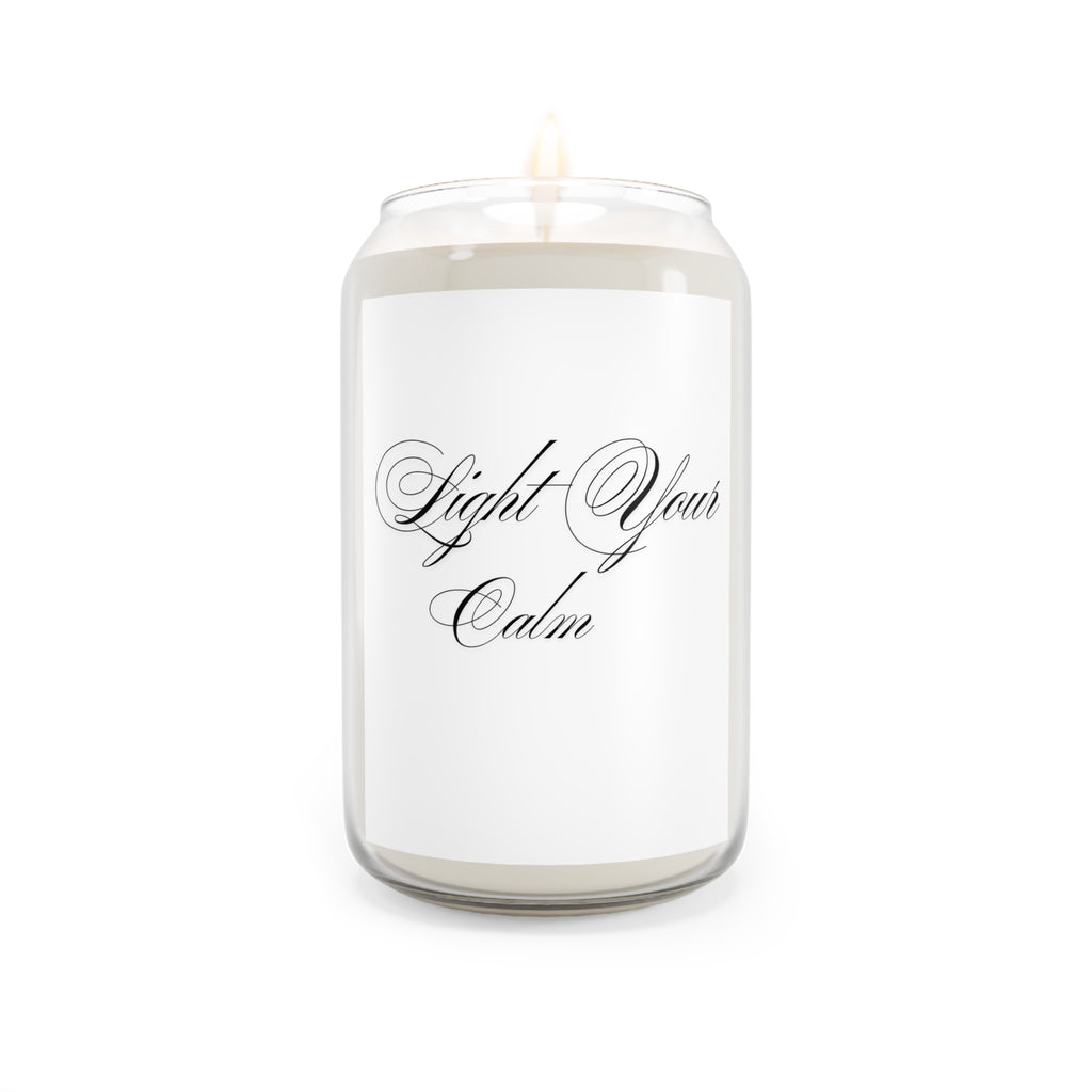 Calming Scented Soy Candle - Light Your Calm (13.75oz)