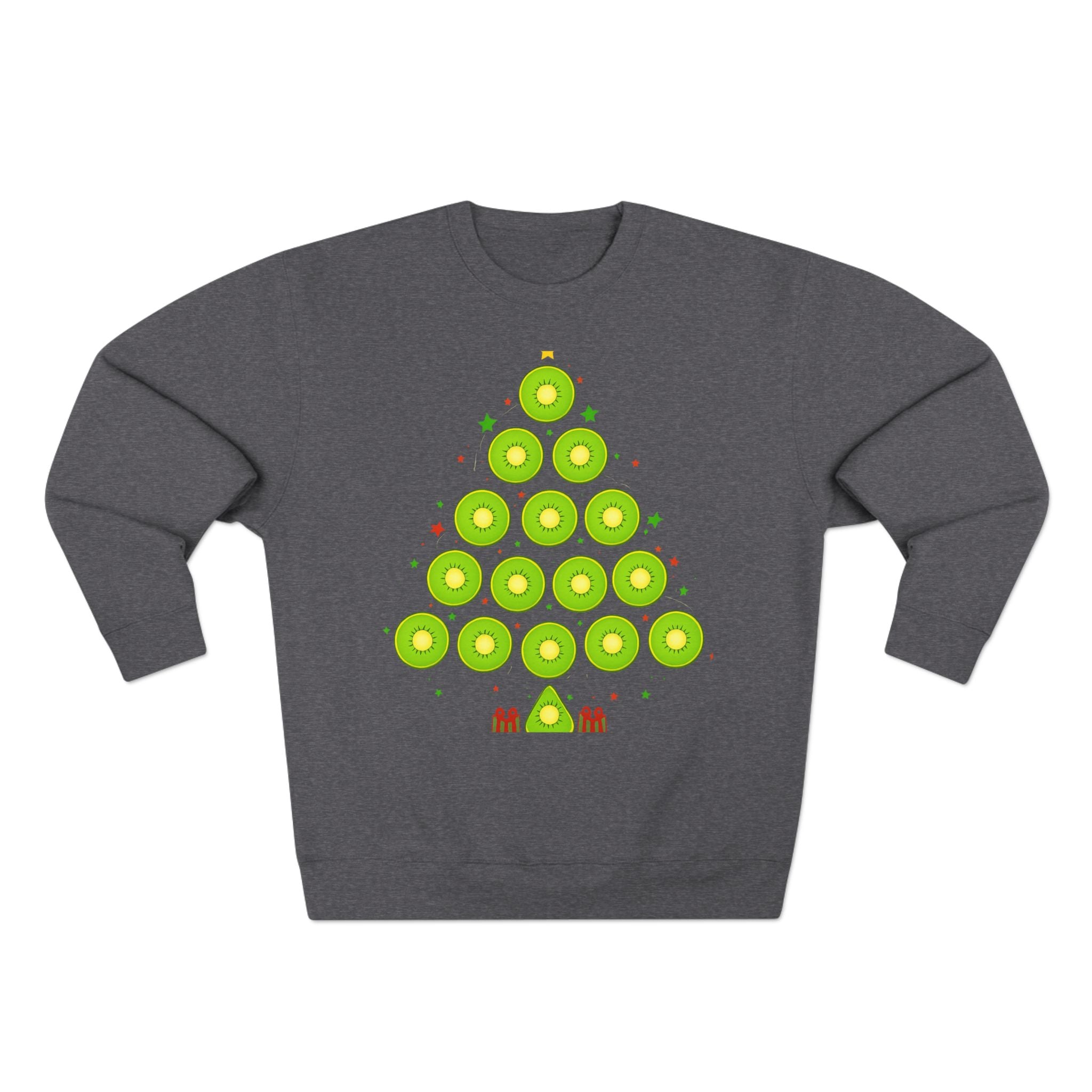 Avocado Christmas Tree Sweatshirt — Festive Holiday Crewneck