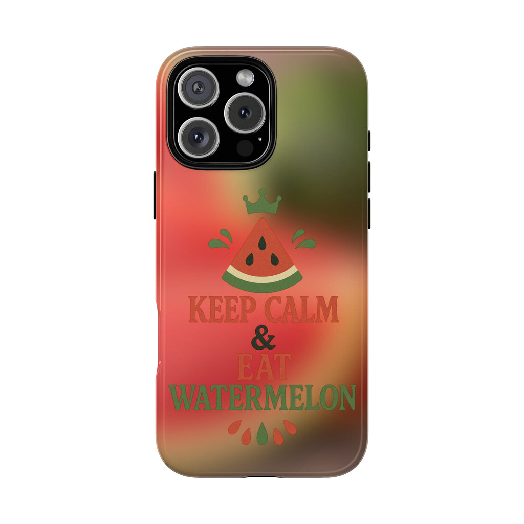 Keep Calm & Eat Watermelon Phone Case