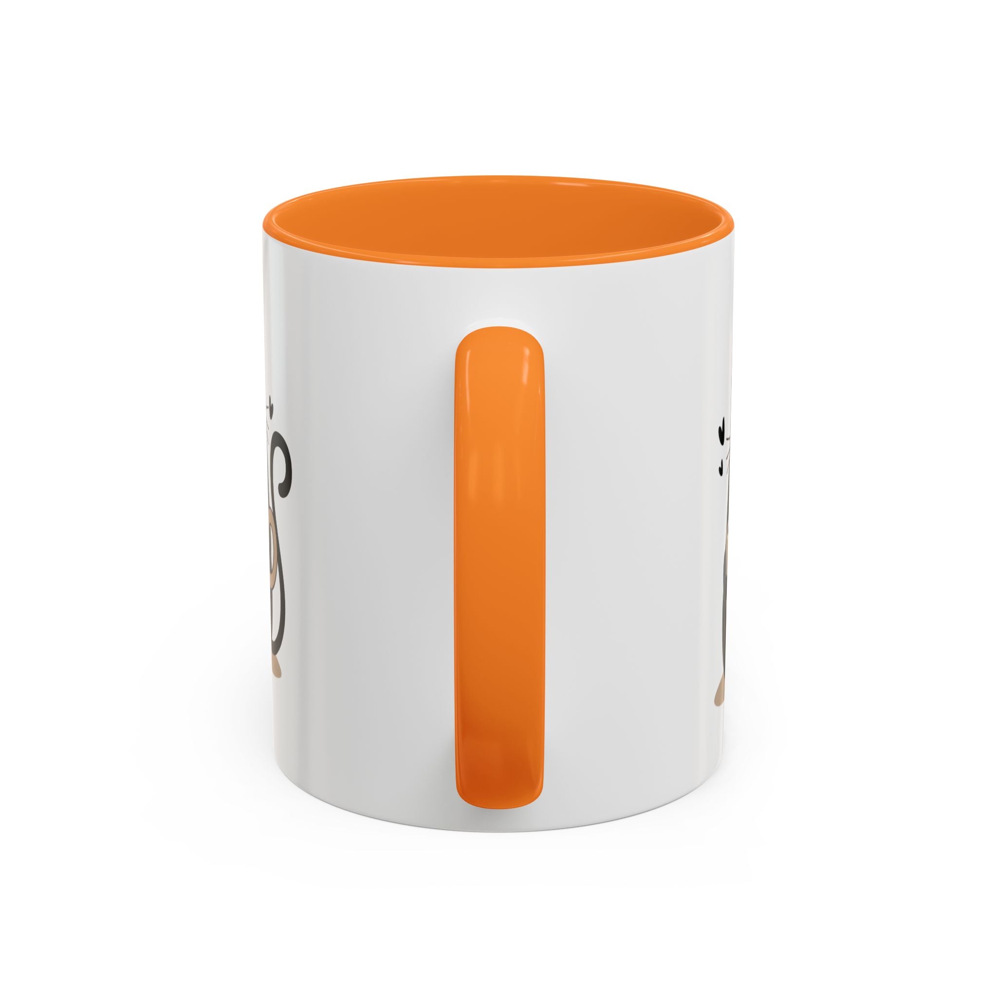 Cat Coffee Mug — Cute Black Cat Holding 'Coffee' Ceramic Mug (11oz & 15oz)