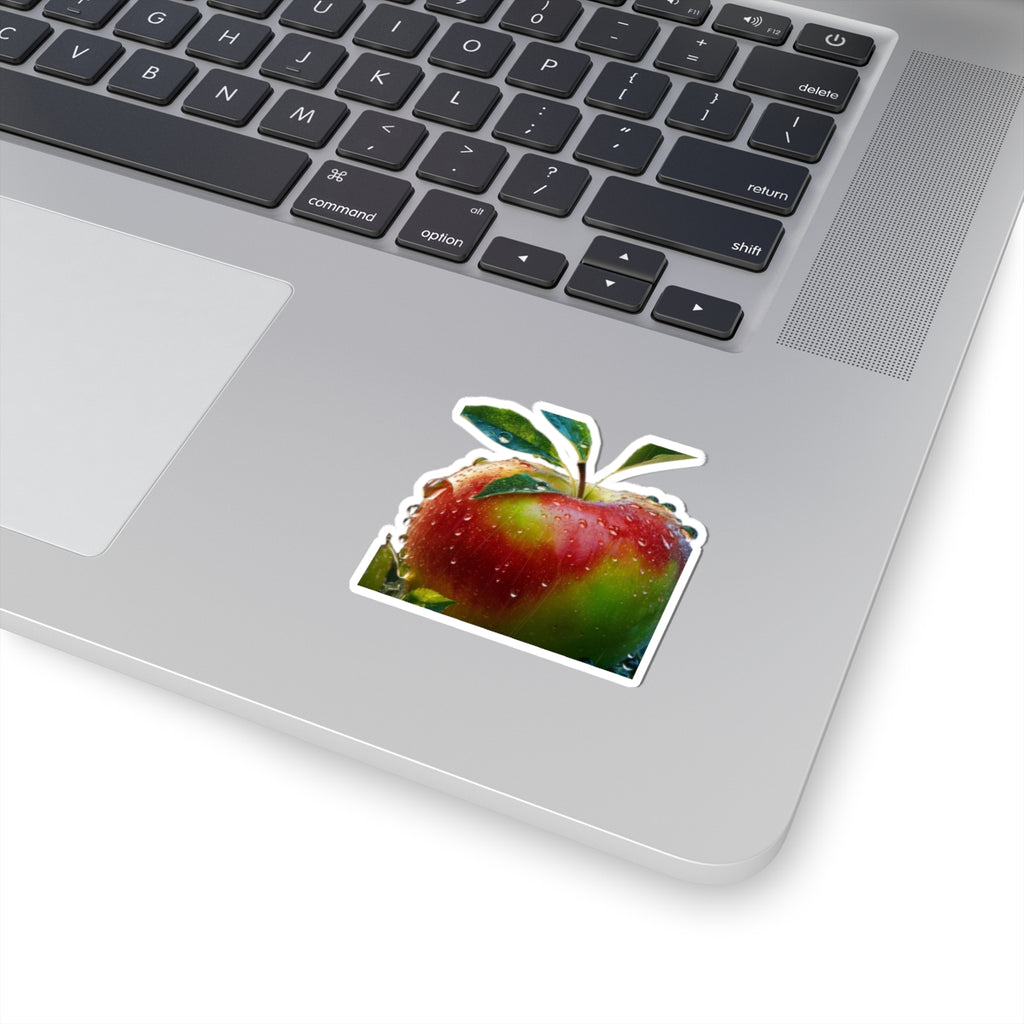 Vibrant Apple Kiss-Cut Stickers - Perfect for Laptops, Journals, Water Bottles, Gifts, and Home Decor