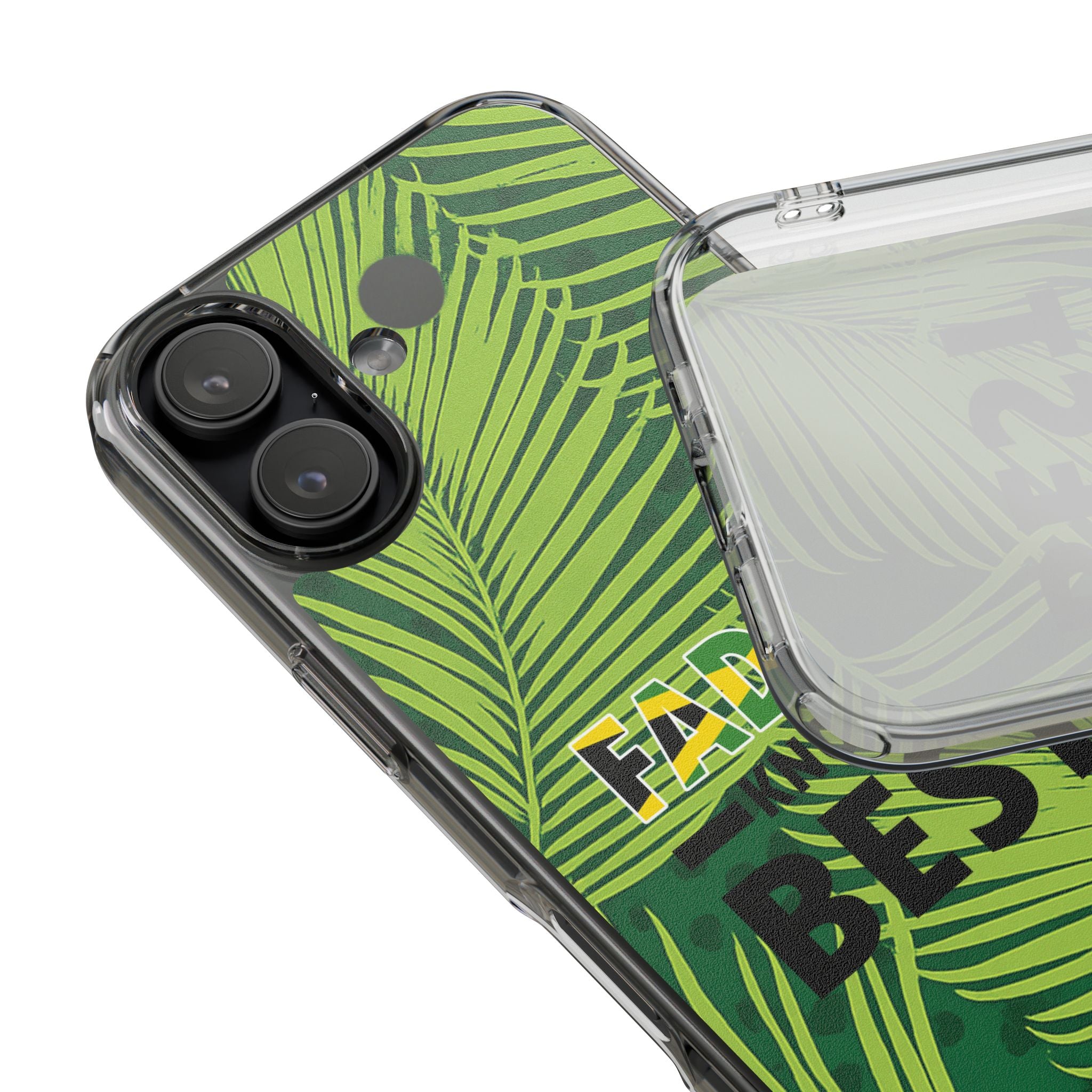 Phone Case — "Padda Knows Best" Tropical Clear Impact-Resistant Case
