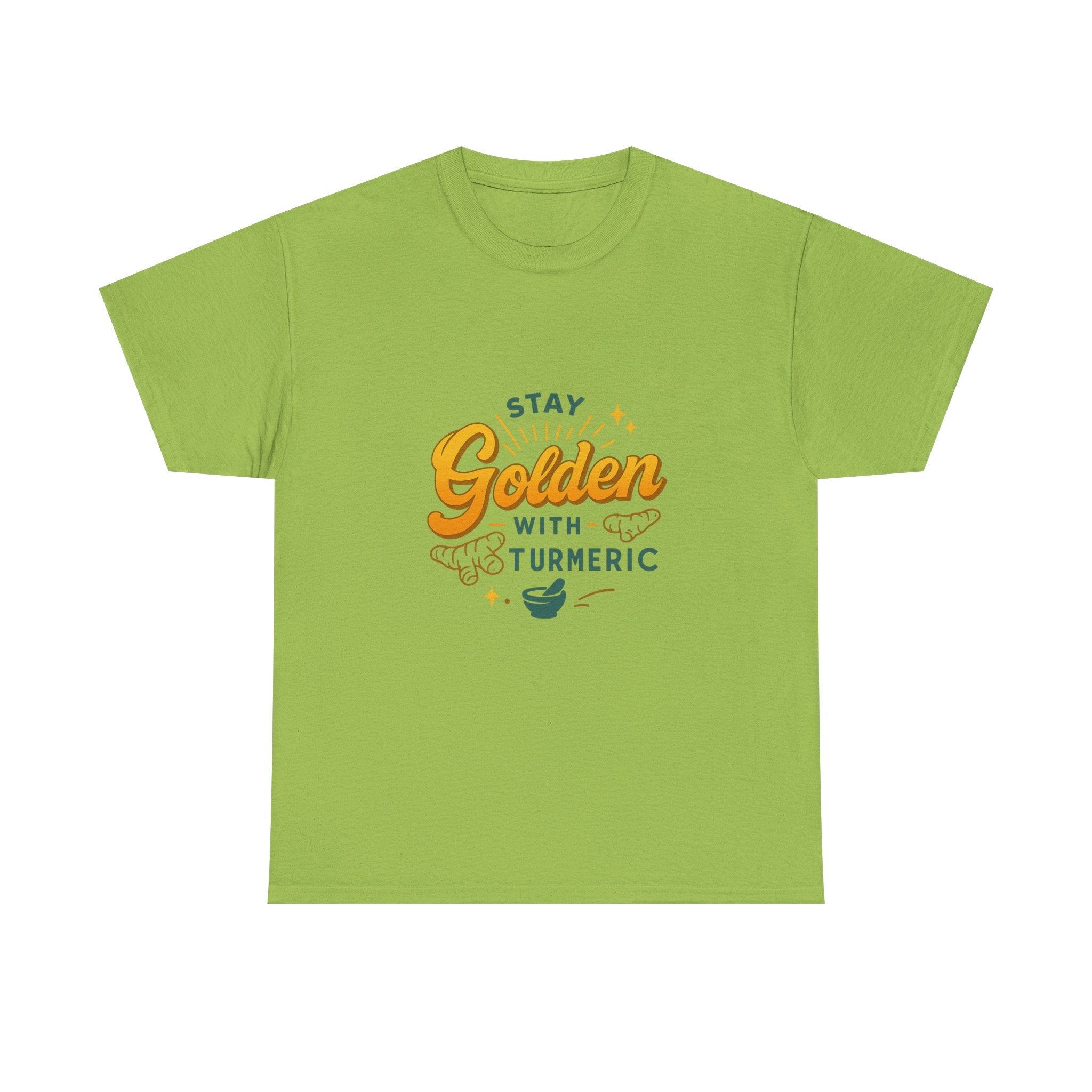 Stay Golden with Turmeric Unisex Heavy Cotton Tee, Herbal Lifestyle Shirt, Wellness Tee, Natural Remedies Apparel, Casual Gift, [...]