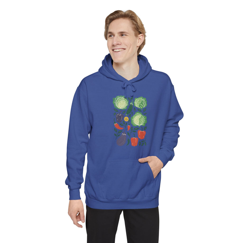 Vegetable Patch Hoodie — Organic Garden Produce Graphic Hoodie