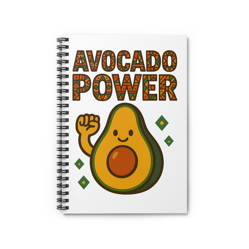 Avocado Power Spiral Notebook